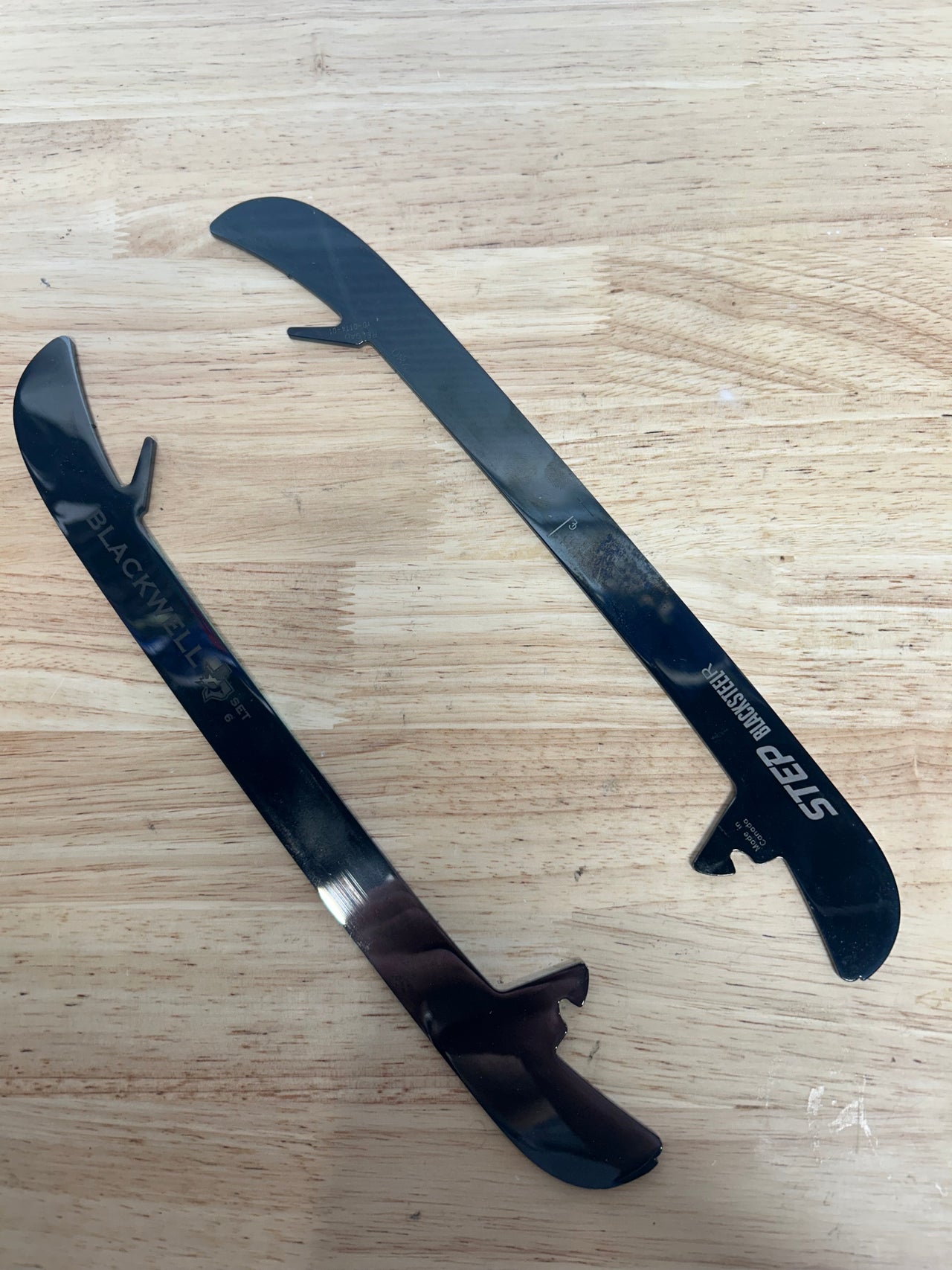 280mm CCM Step BlackSteel Used NHL Pro Stock Steel (Blade/Runner)