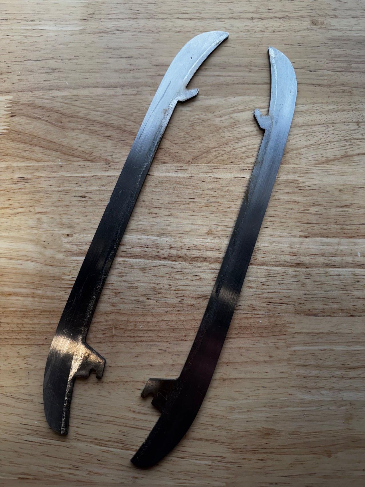 280mm CCM Step Steel Used NHL Pro Stock (Blade/Runner)