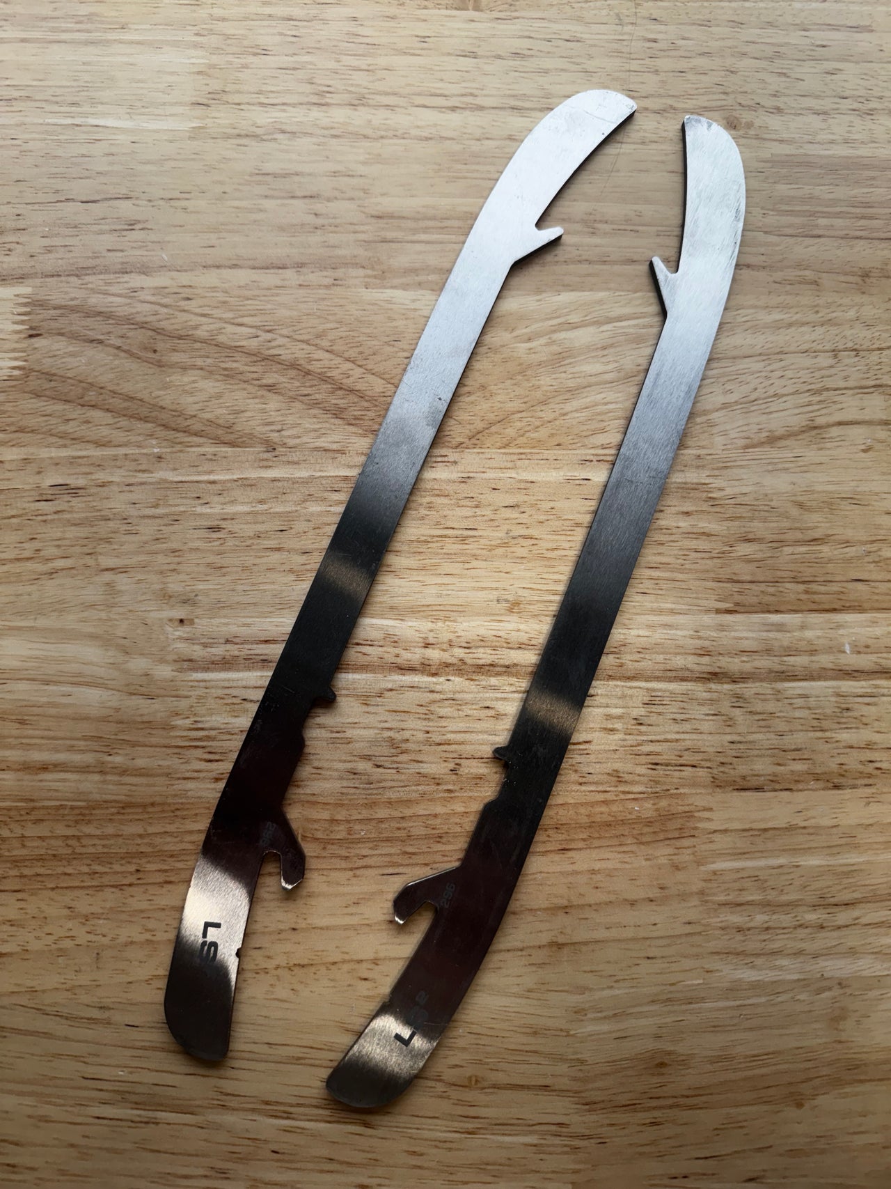 296mm Bauer LS2 NHL Pro Stock Used Steel (Blade/Runner)