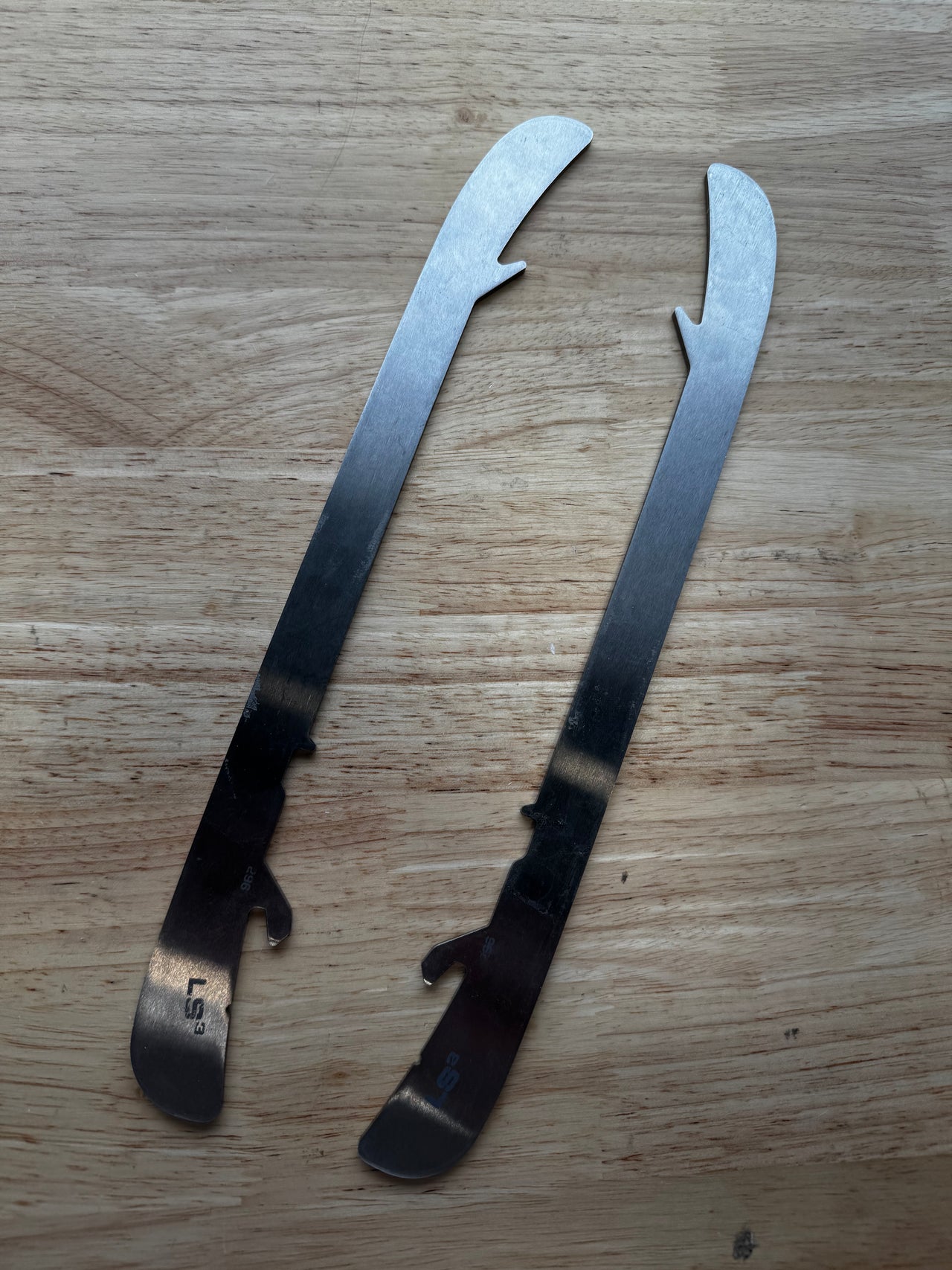 296mm Bauer LS3 NHL Pro Stock Used Steel (Blade/Runner)