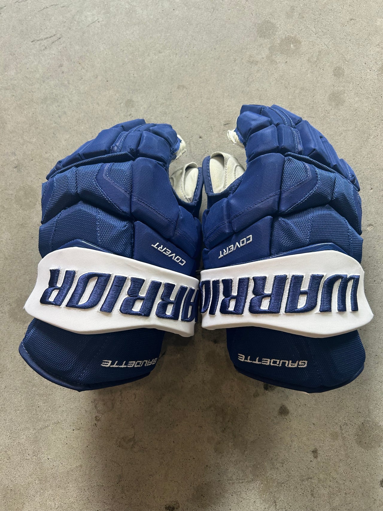 15” Warrior Covert Pro Custom Gloves Toronto Maple Leafs New