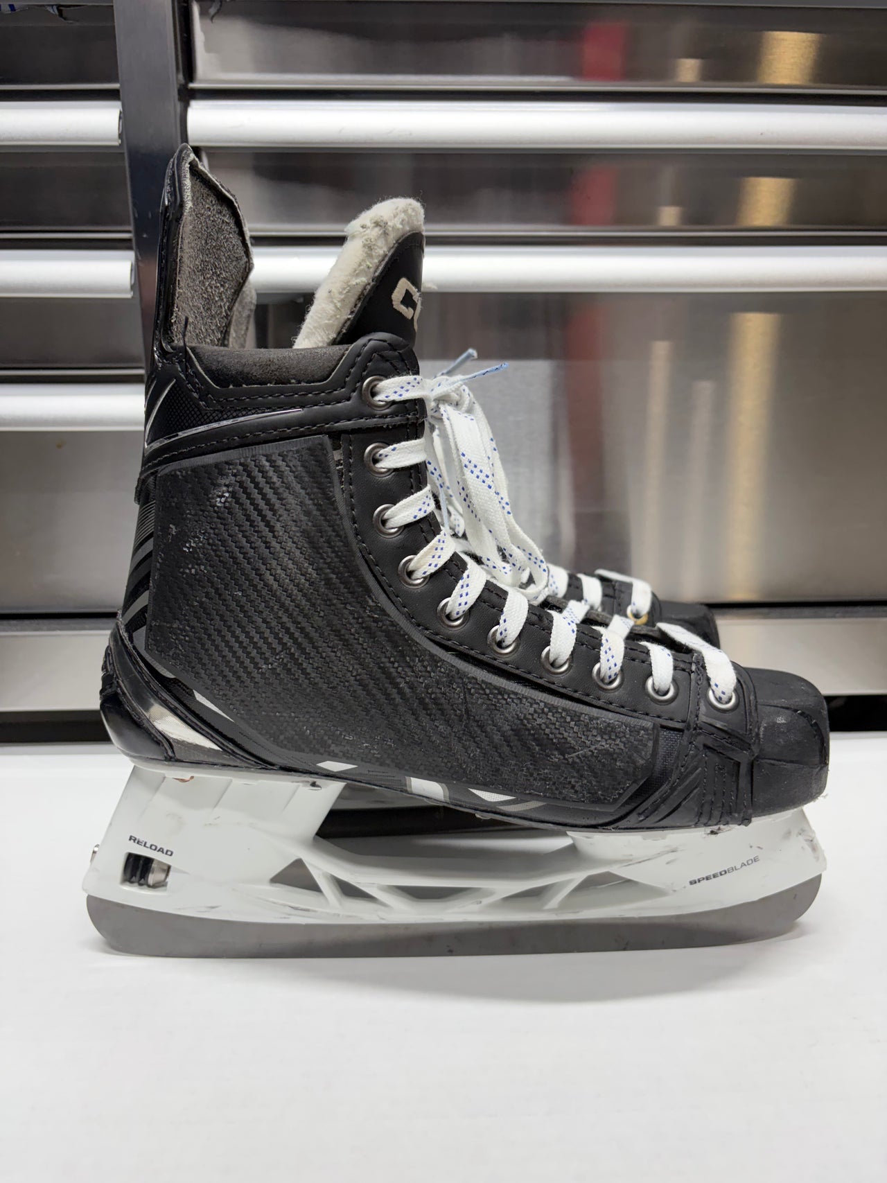 CCM Ribcor Pro Size 8.5 Regular Width COLIN BLACKWELL (Used) NHL Pro Stock