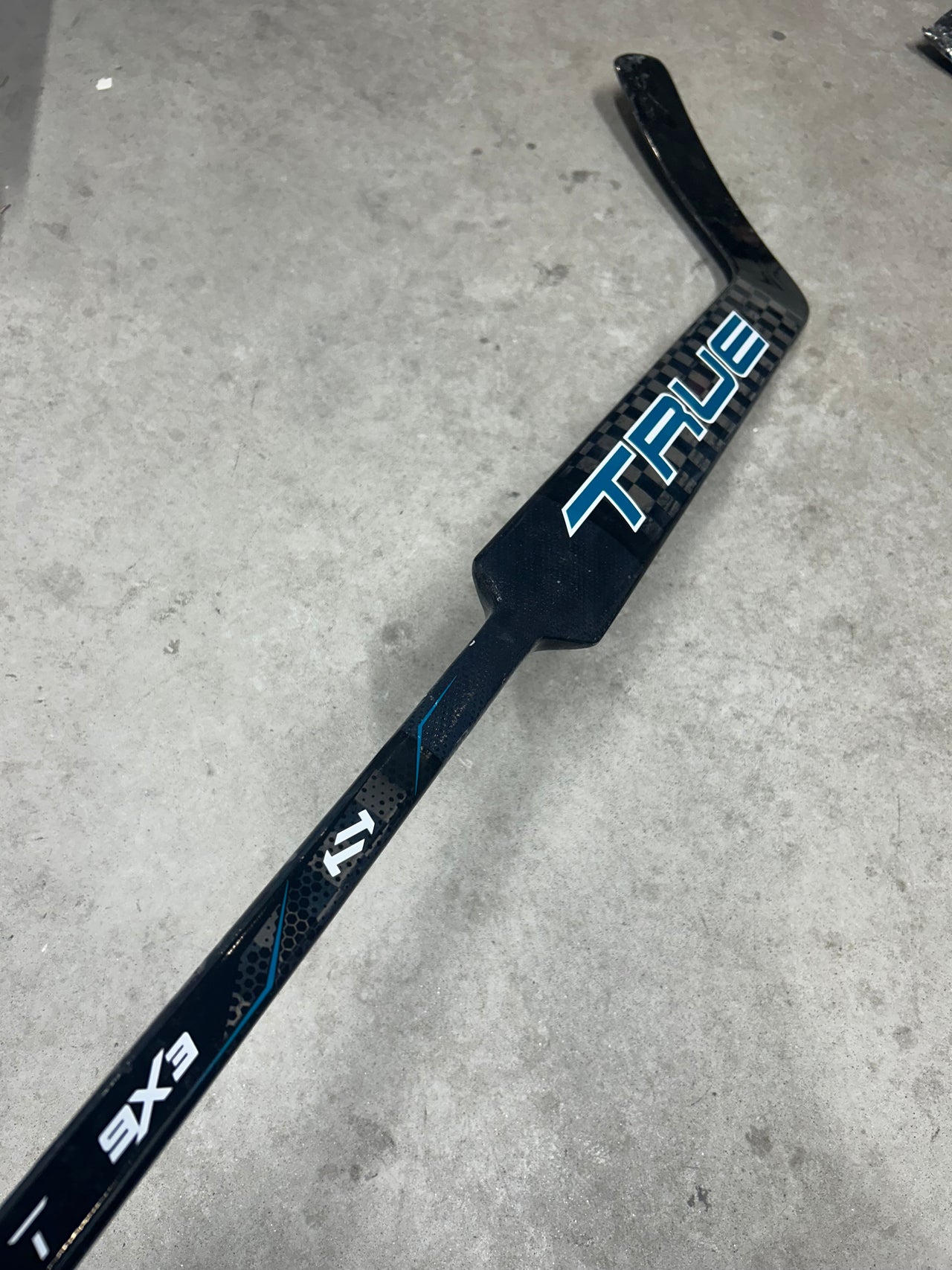 Left Hand 27” True 9X3 Catalyst Pro Stock Goalie Stick