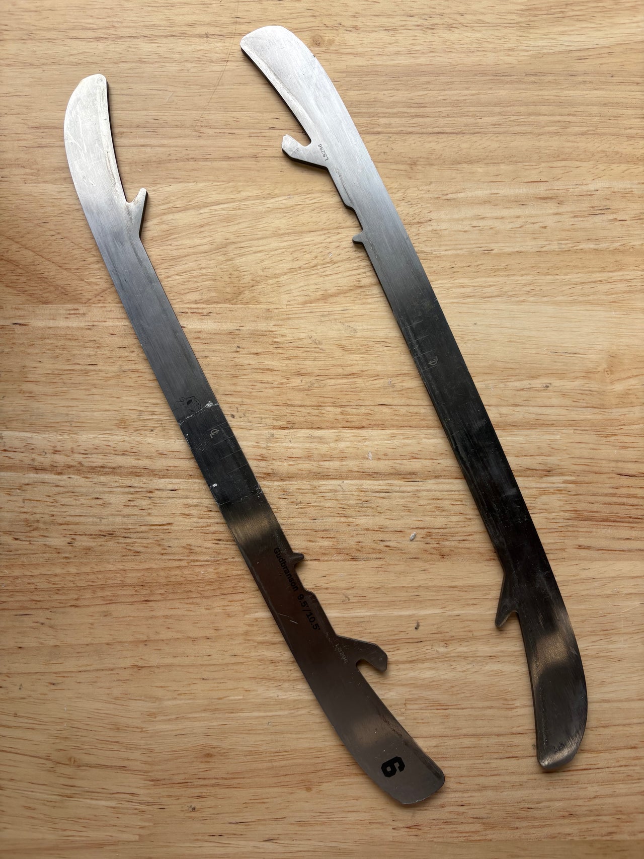 296mm Bauer LS Pulse SS NHL Pro Stock Used Steel (Blade/Runner)