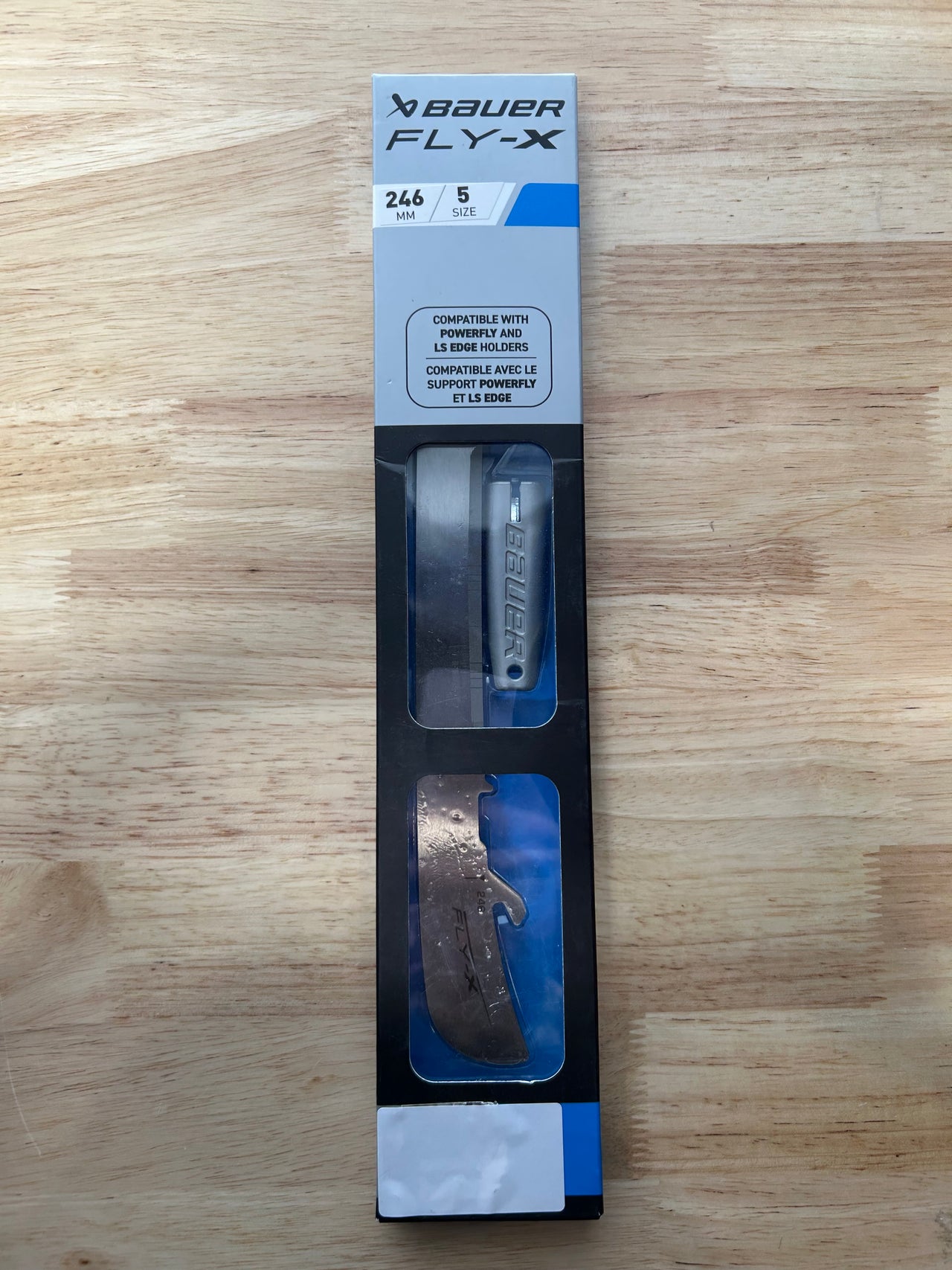 246mm Bauer FLY-X (New) NHL Pro Stock (Blade/Runner)
