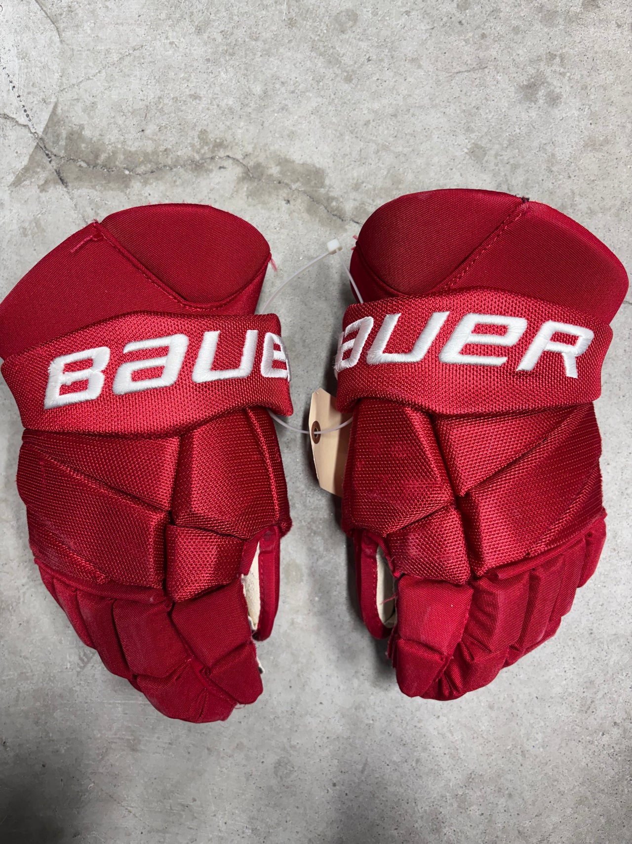 15” Bauer Supreme 2S Pro Gloves Miami University  Pro Stock Used