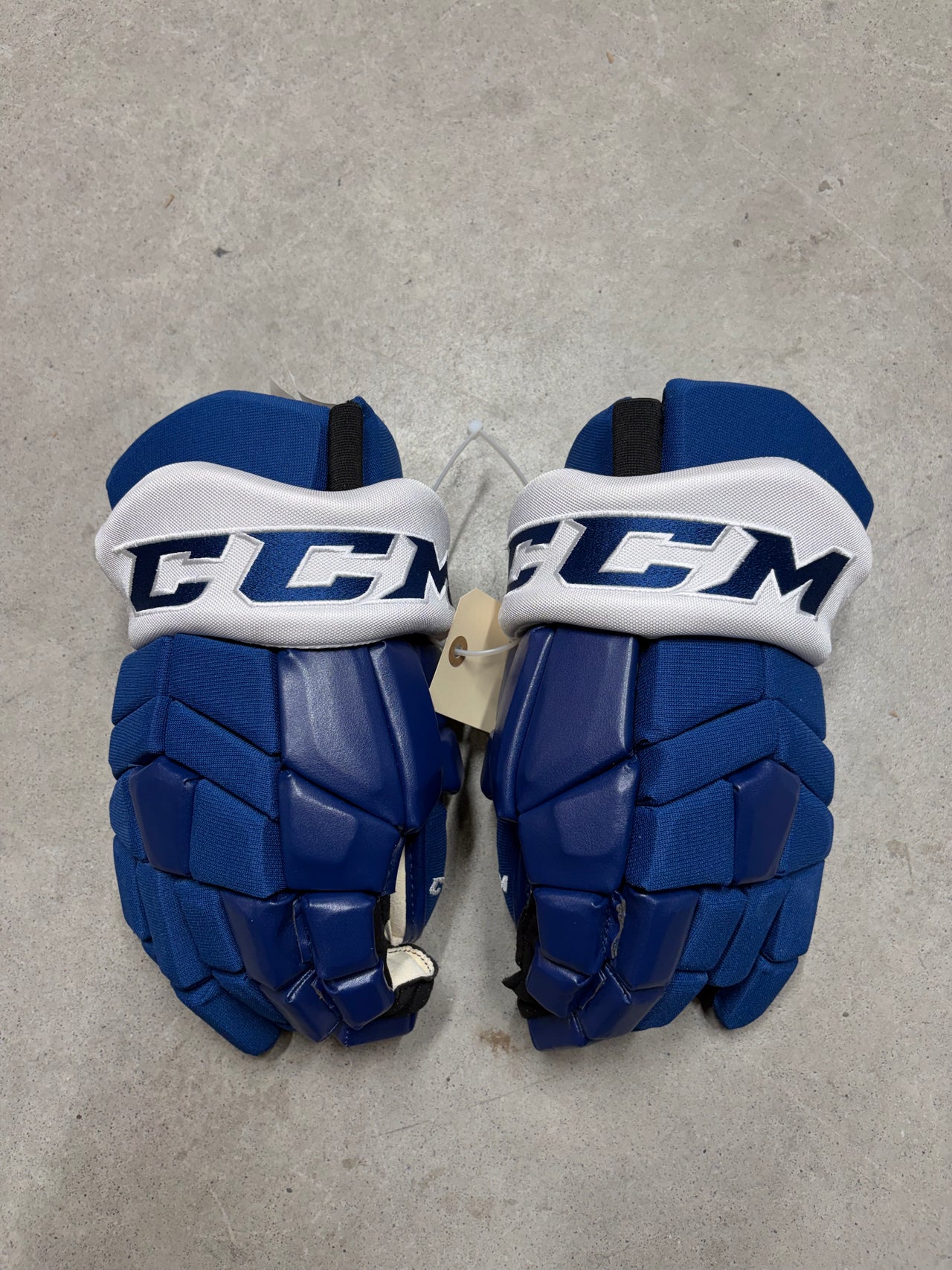 14” CCM HG42 Toronto Maple Leafs Hockey Gloves (New) Pro Stock