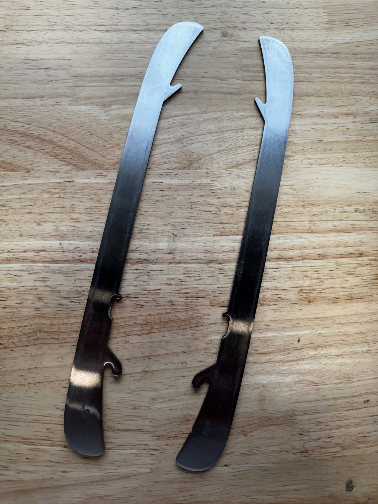 306mm Bauer LS3 NHL Pro Stock Used Steel (Blade/Runner)