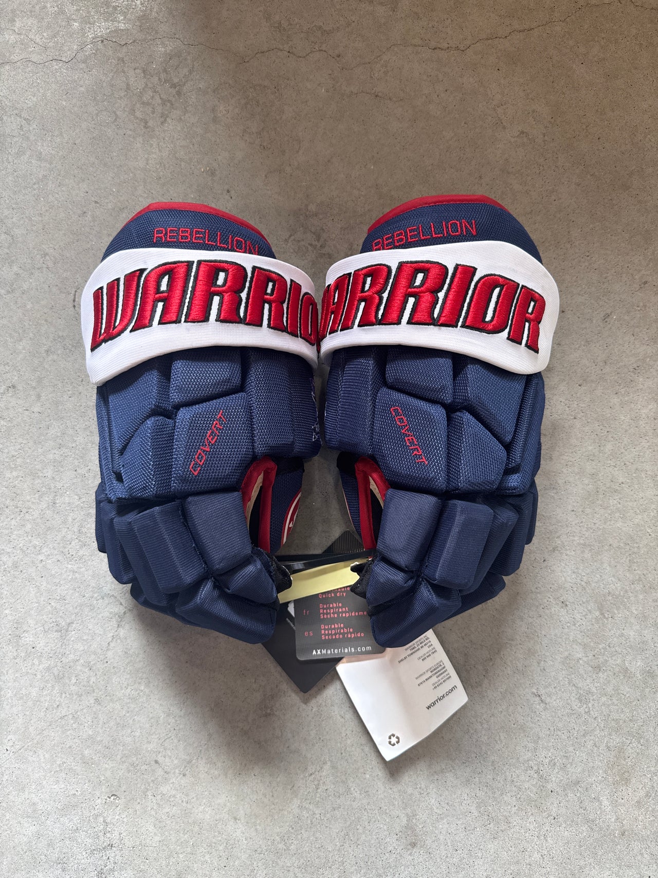 14โ Warrior Covert Custom Pro Hockey Gloves New