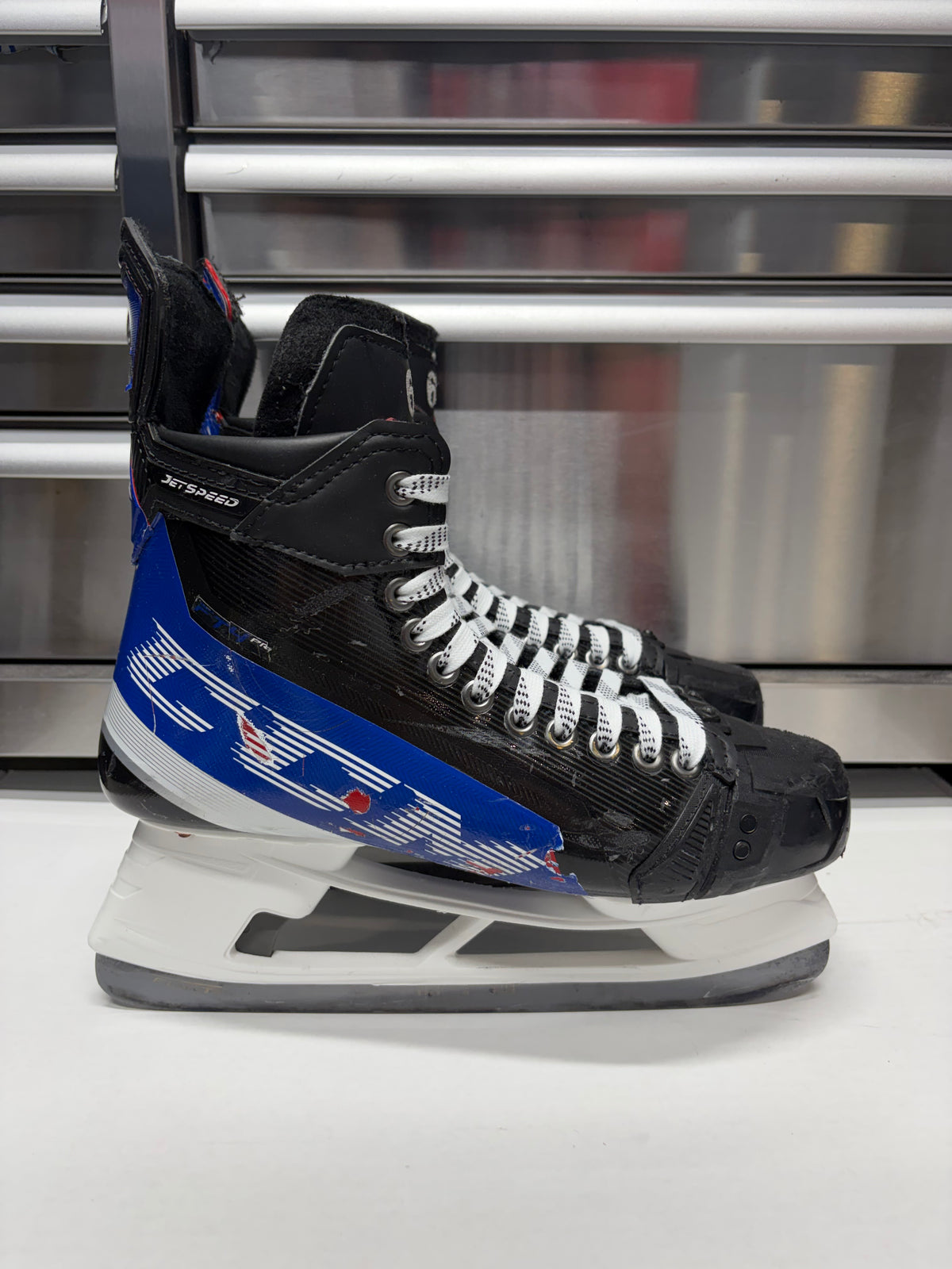 CCM FT4 Pro Skate Size 10 Regular Width (Used) TORONTO MAPLE LEAFS Pro Stock