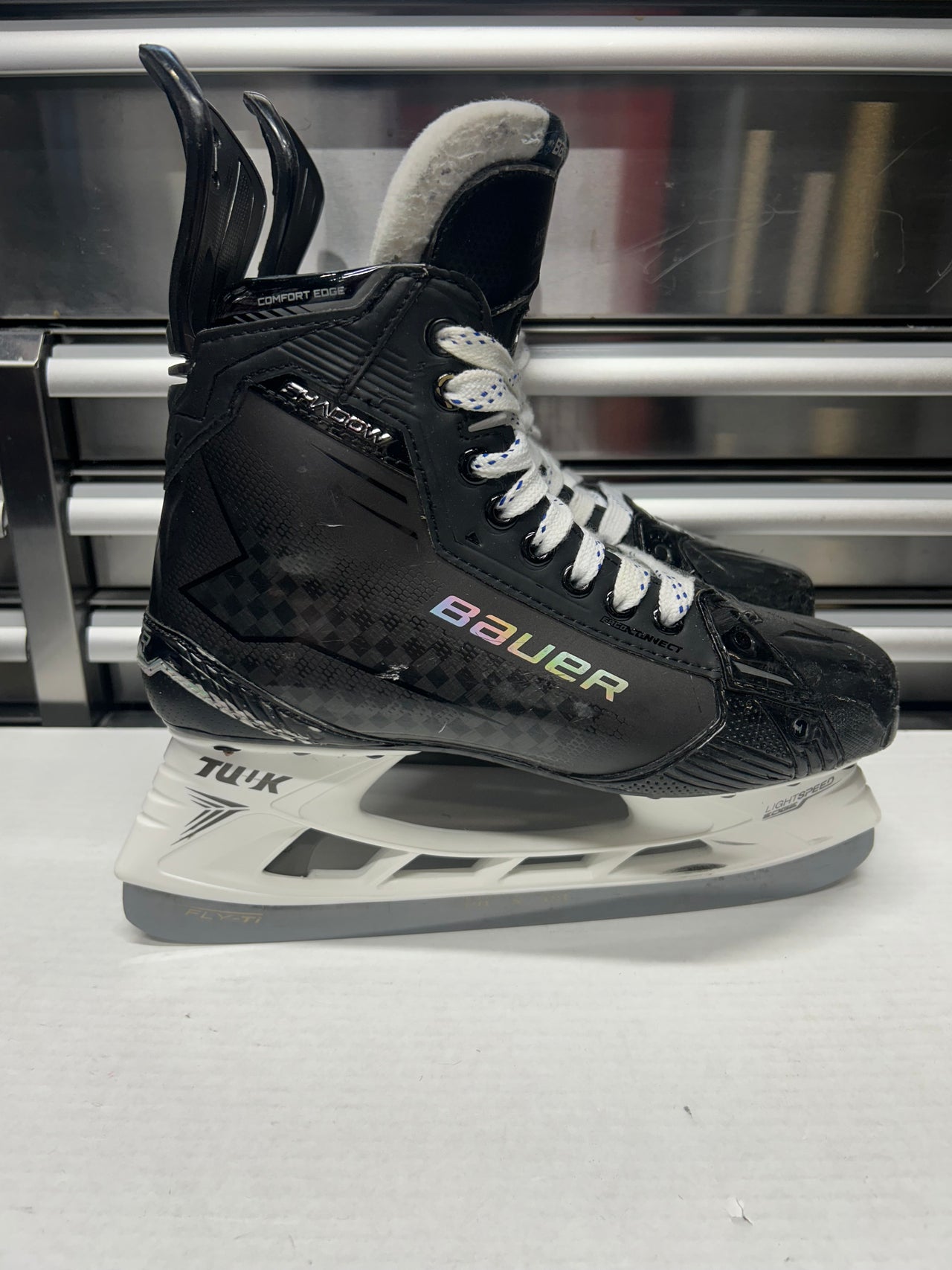 Bauer Shadow Skate Size 8.5 FIT 1 (Used) Johnathan Aspirot Pro Stock