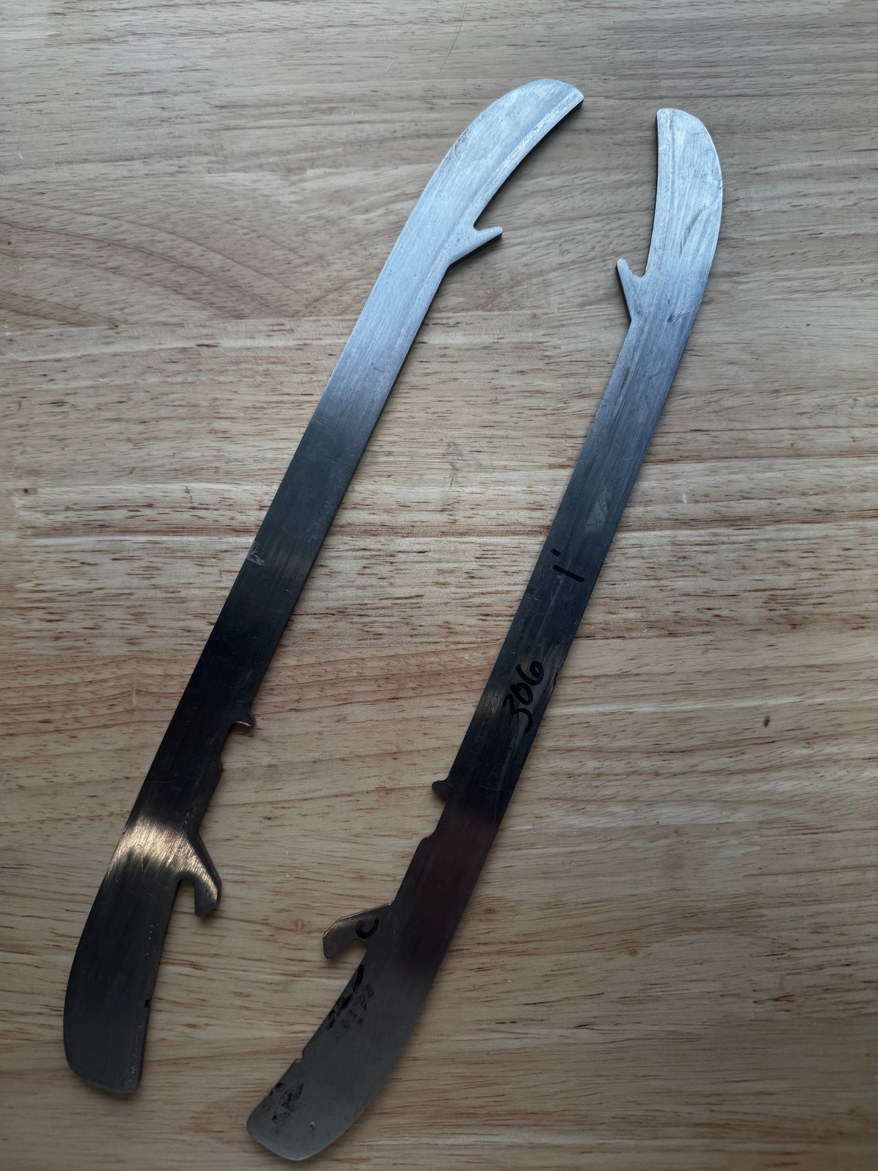 306mm Bauer LS3 NHL Pro Stock Used Steel (Blade/Runner)