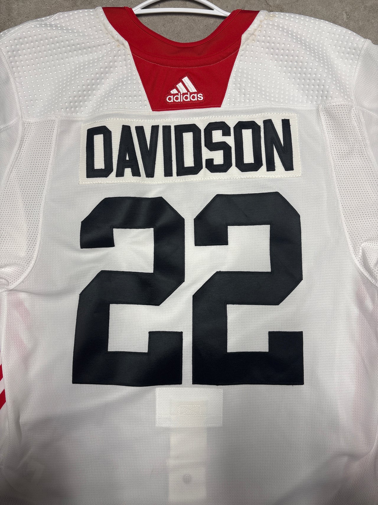 Chicago Blackhawks Practice Jersey Davidson New