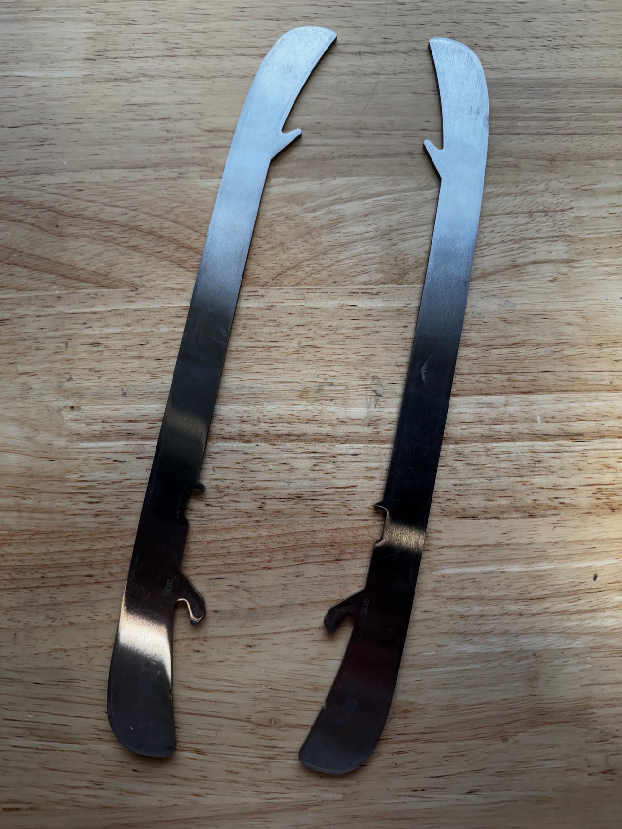 306mm Bauer LS3 NHL Pro Stock Used Steel (Blade/Runner)