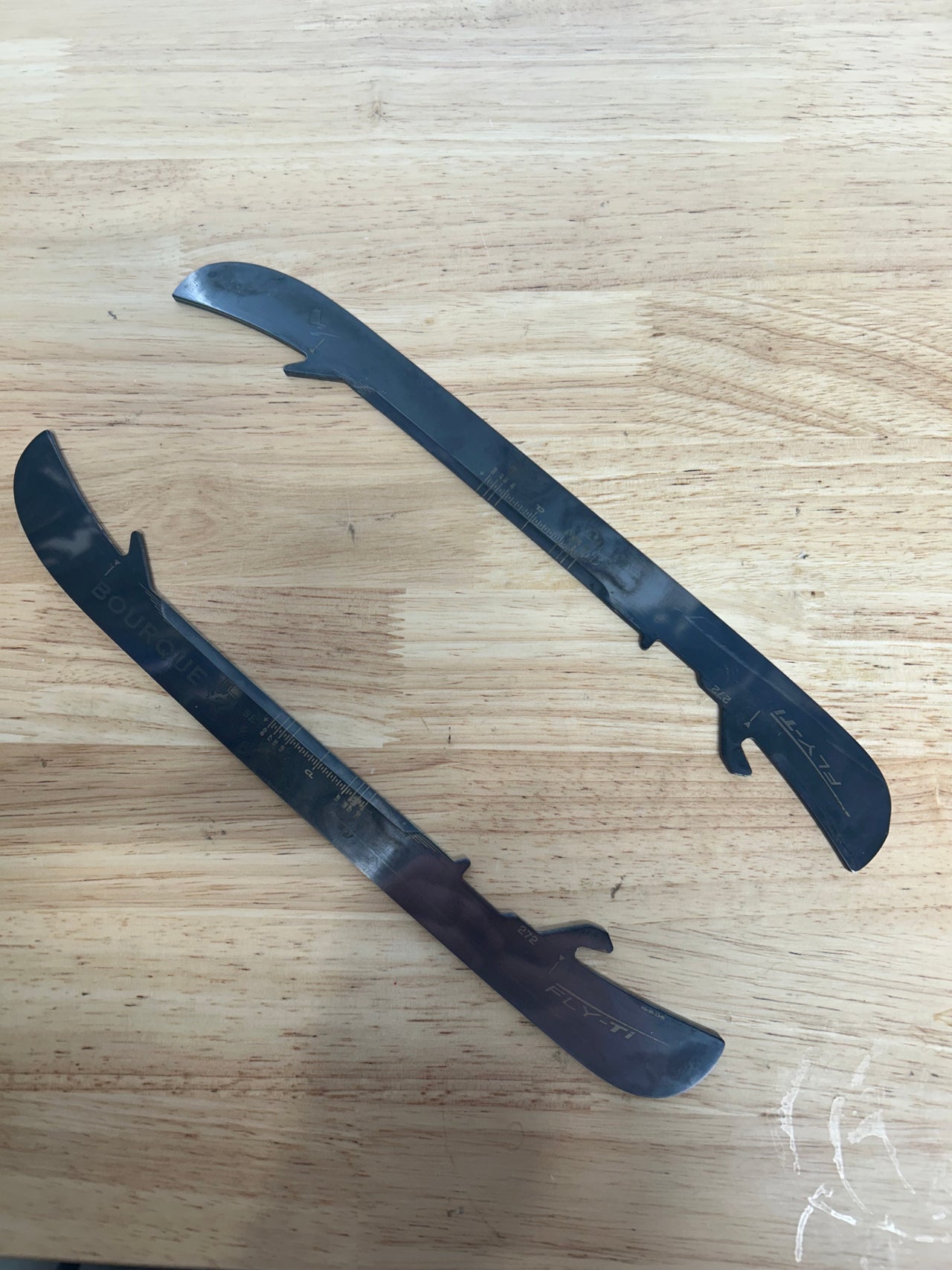 272mm Bauer FLY-TI Used (Like New) NHL DALLAS STARS Pro Stock (Blade/Runner)