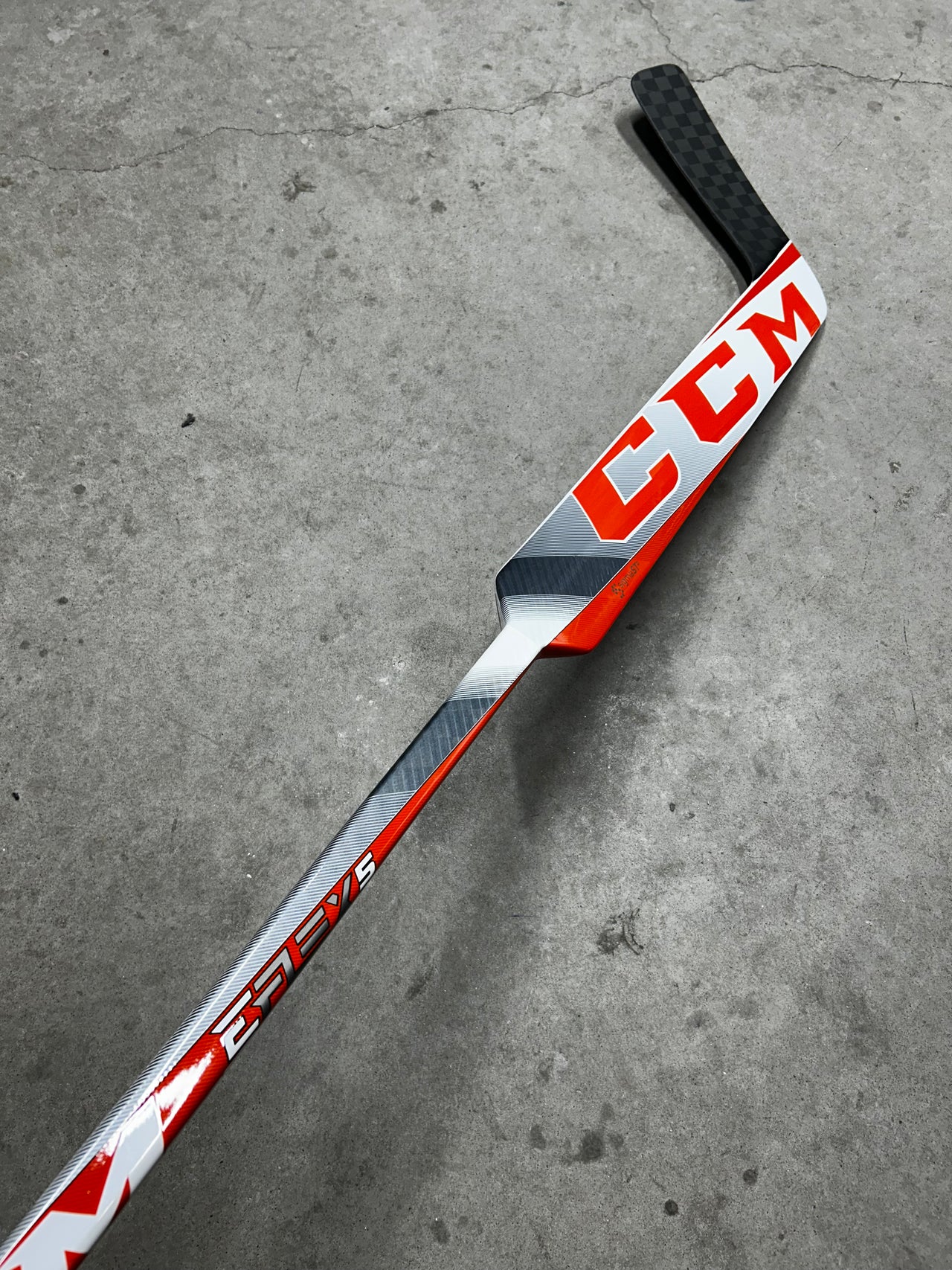 Left Hand 26” CCM EFLEX 5 Prolite Goalie Stick New - John Gibson - NHL ANAHEIM DUCKS