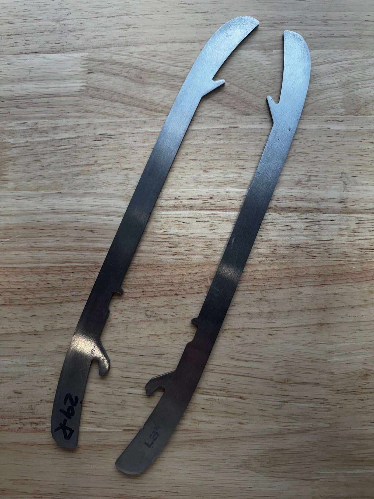 296mm Bauer LS2 NHL Pro Stock Used Steel (Blade/Runner)