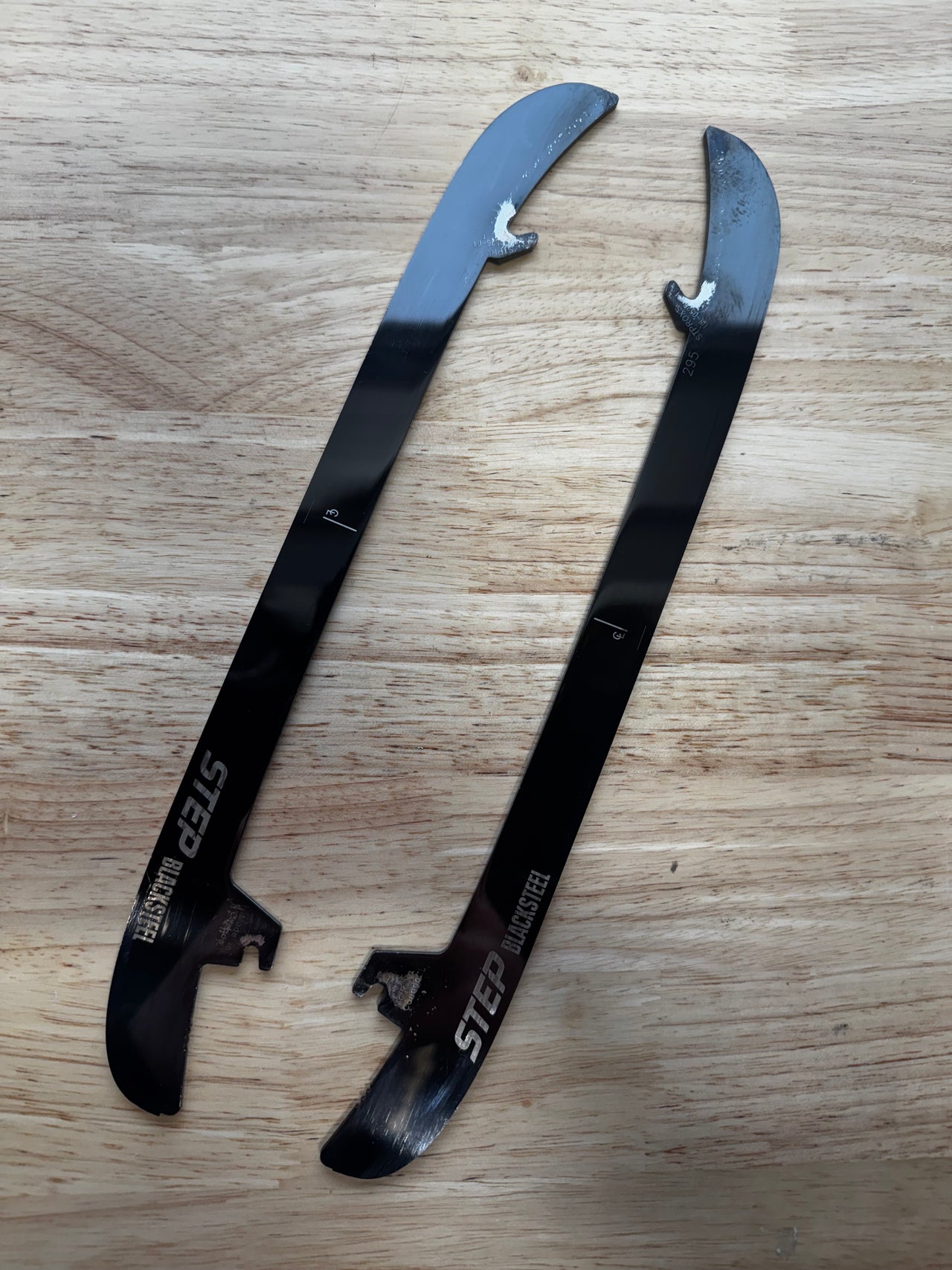 295 CCM Step BlackSteel Used NHL Pro Stock Steel (Blade/Runner)