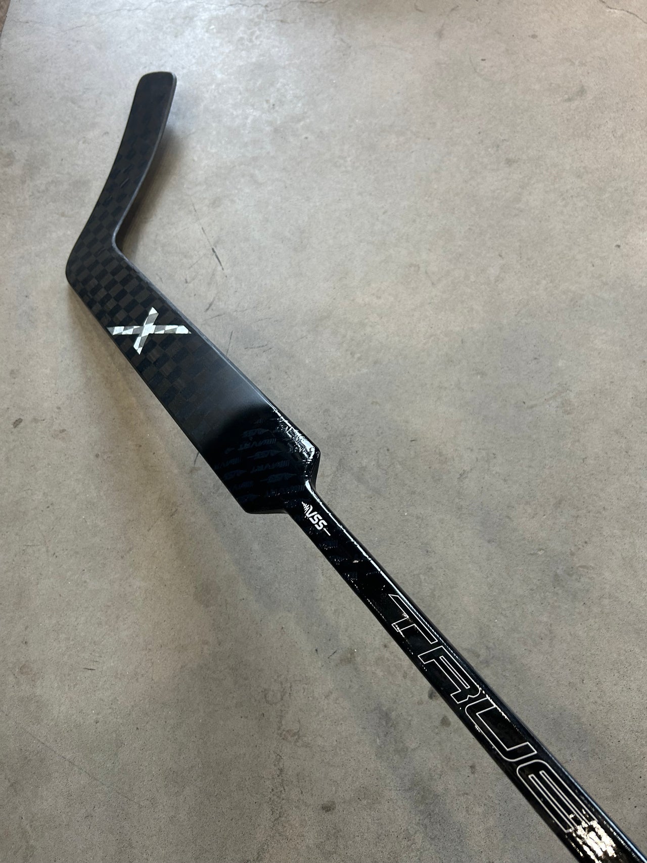 True Project X Smoke Goalie Stick - “25” Paddle - Full Right - New
