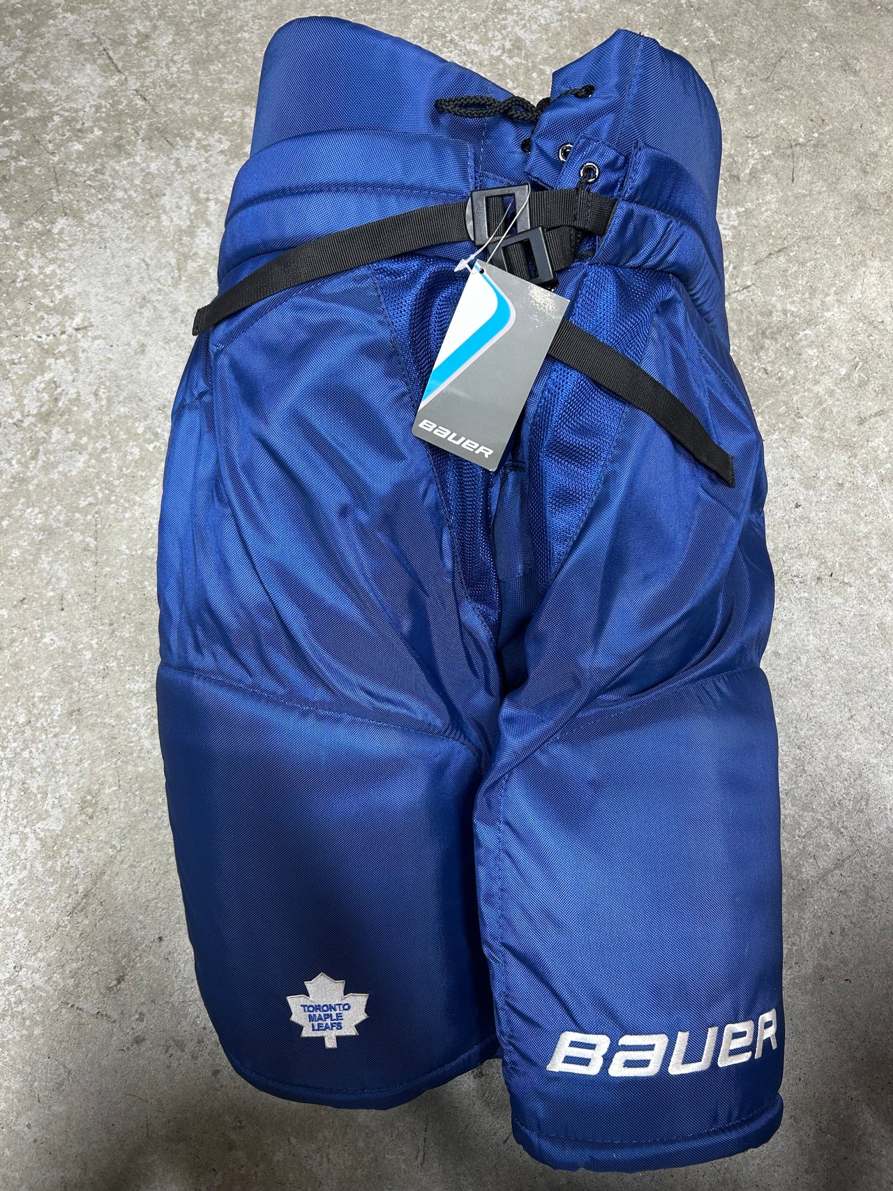 SR X-Large+1” / TG+1” Bauer Nexus Pro Lite Hockey Pants (Like New) TORONTO MAPLE LEAFS Pro Stock
