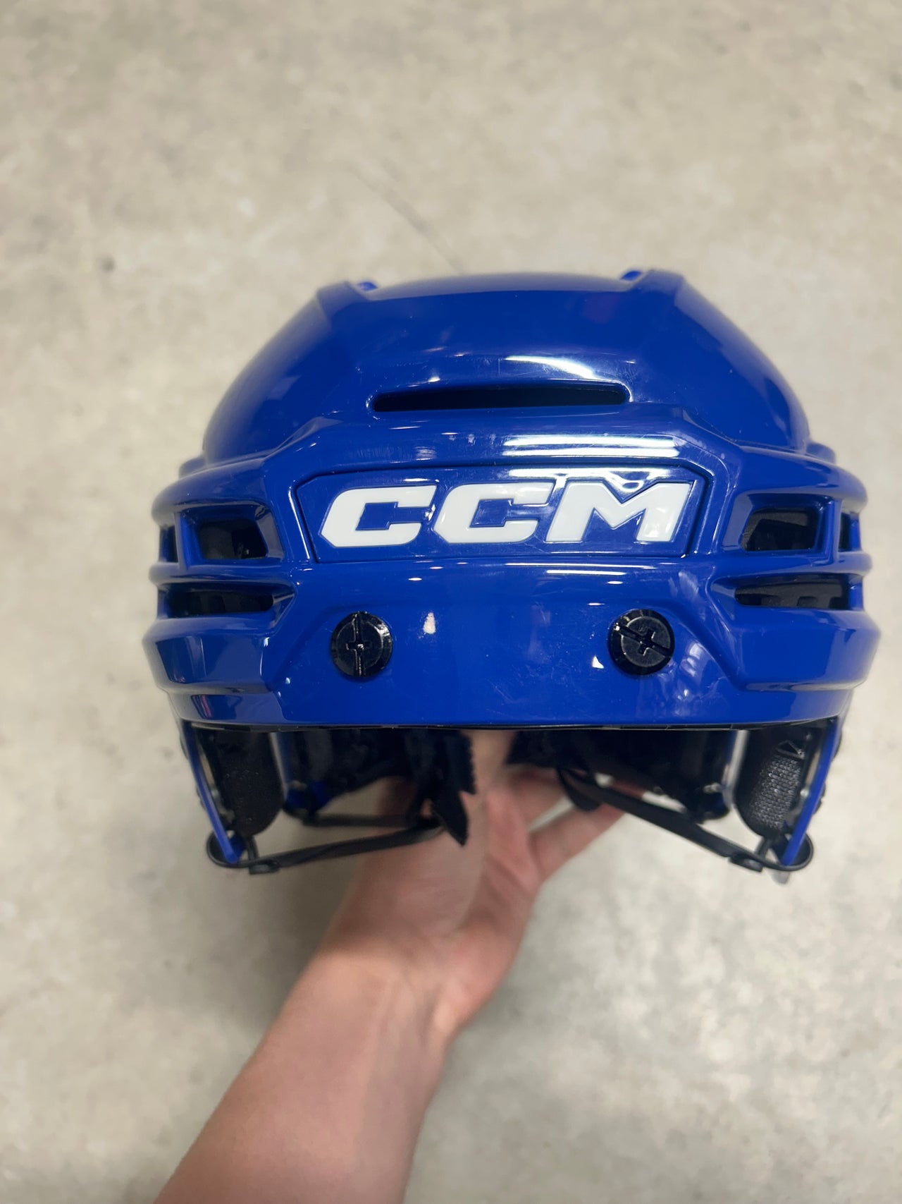 Small CCM Tacks X Toronto Maple Leafs Pro Stock Helmet New