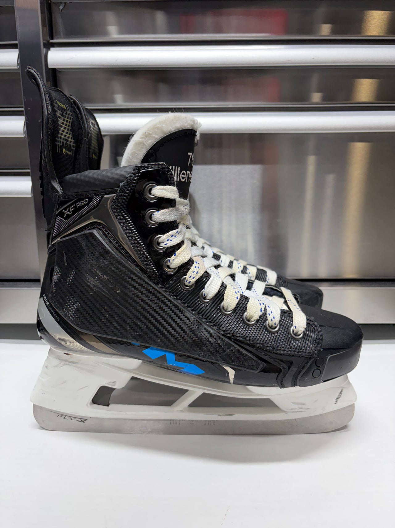 CCM XF Pro Skate Size 7.5 Regular Width (Used) WILLIAM VILLENEUVE Pro Stock
