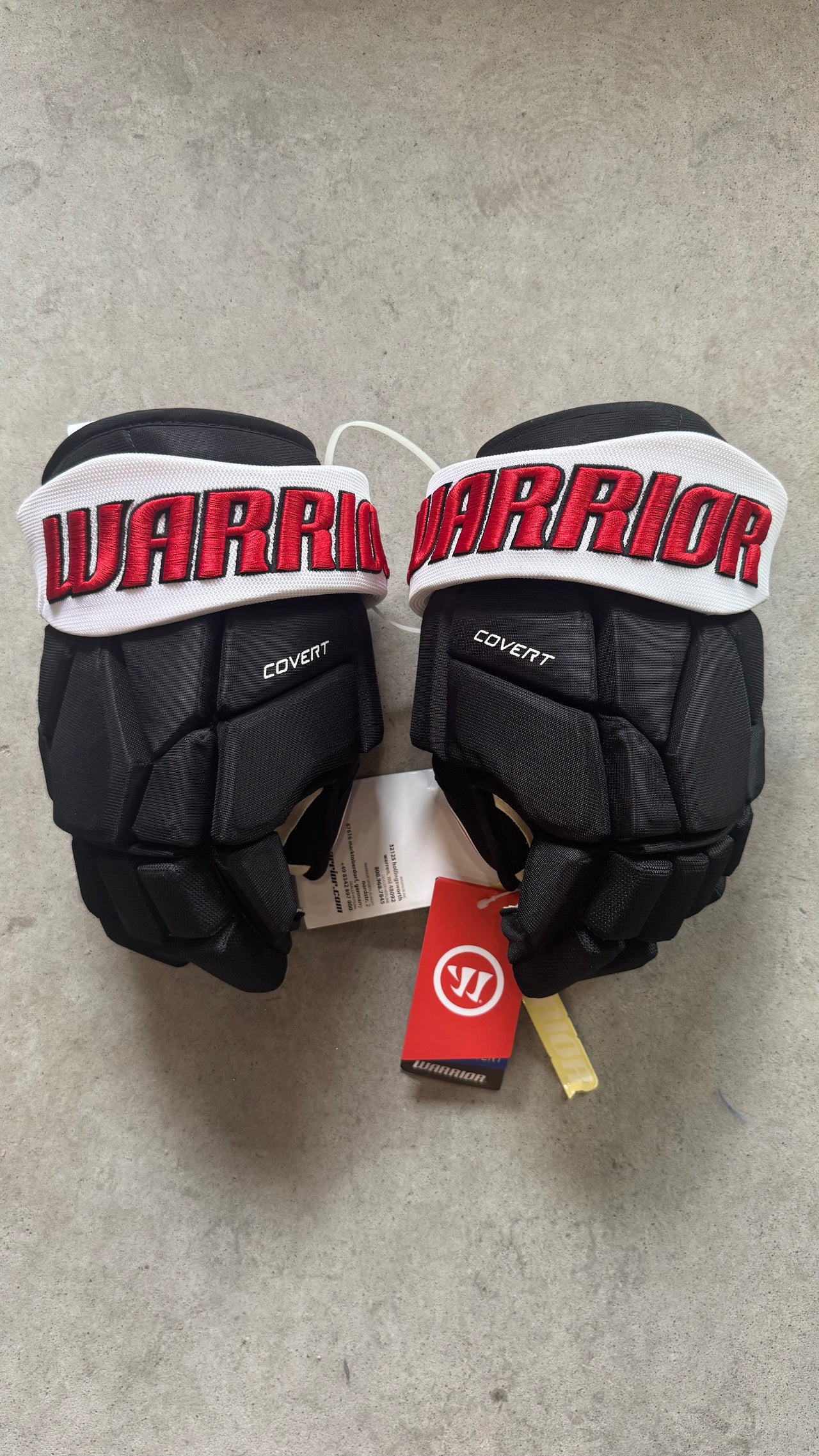 13” Warrior Covert Custom Pro Hockey Gloves New