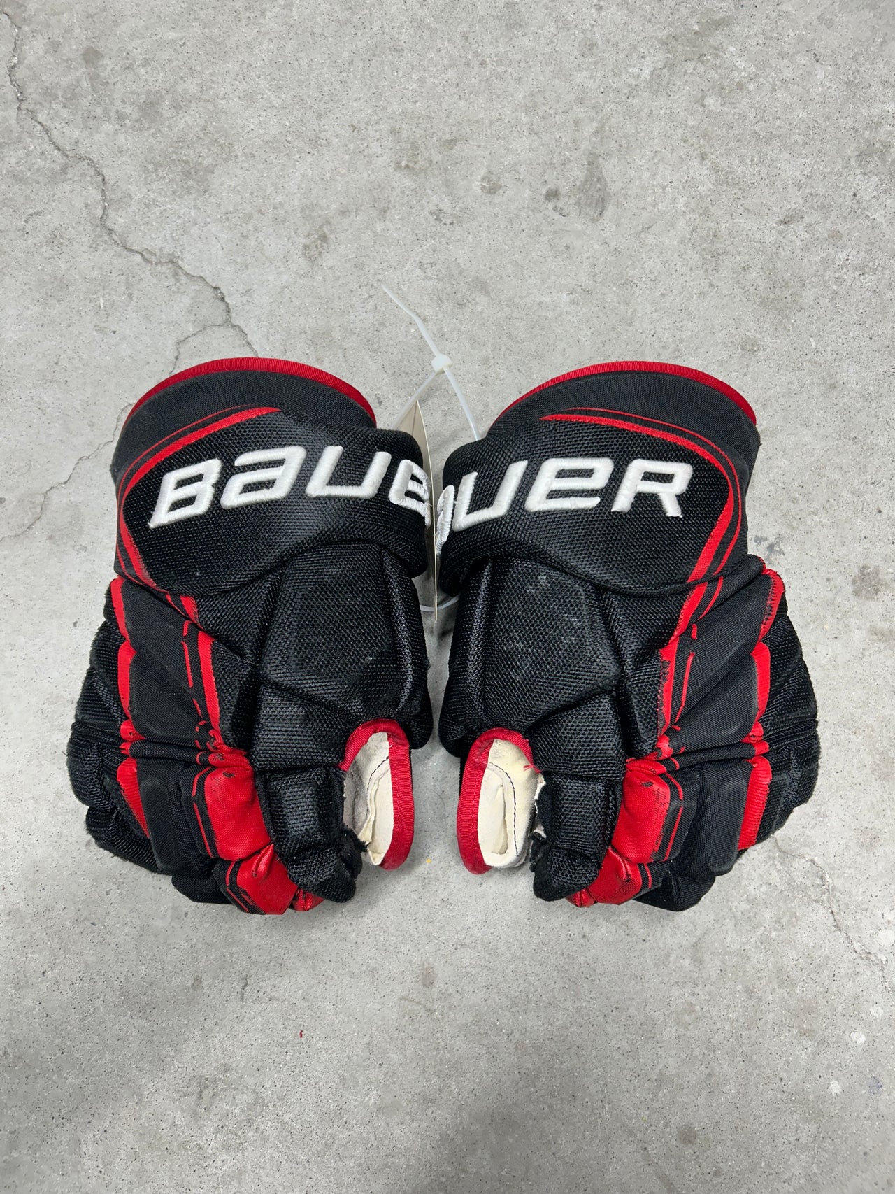 14” Bauer Vapor 1X Lite Gloves Pro Stock Kirby Dach Chicago Blackhawks (Used)