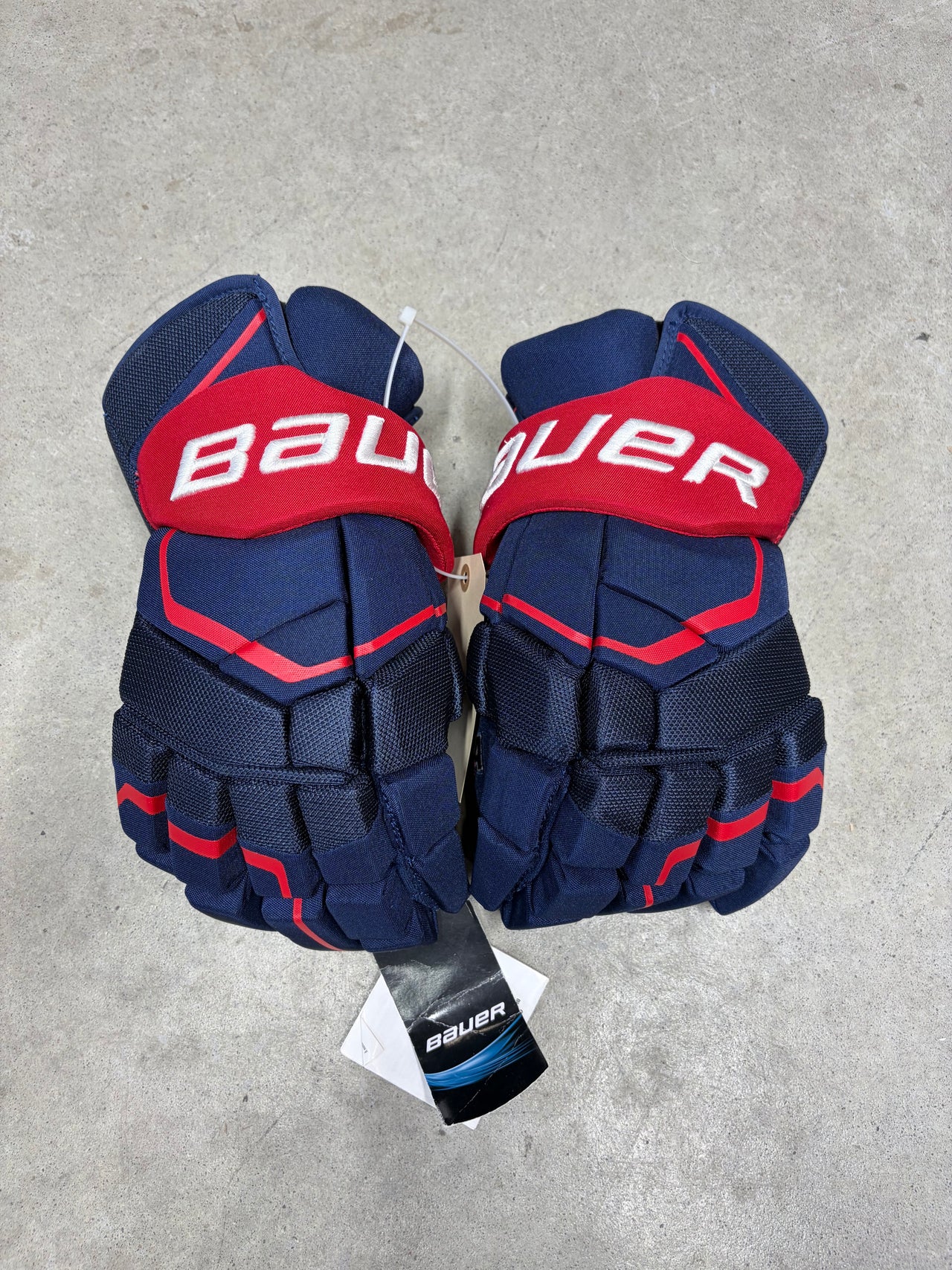 15” Bauer Supreme 2S Pro Gloves Team USA Pro Stock (New)