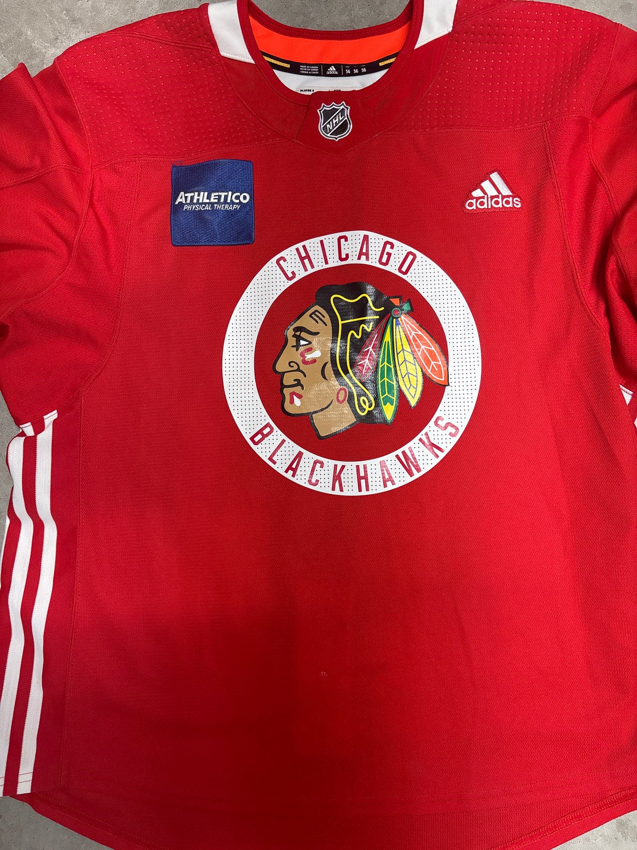 Chicago Blackhawks Practice Jersey Pelletier New