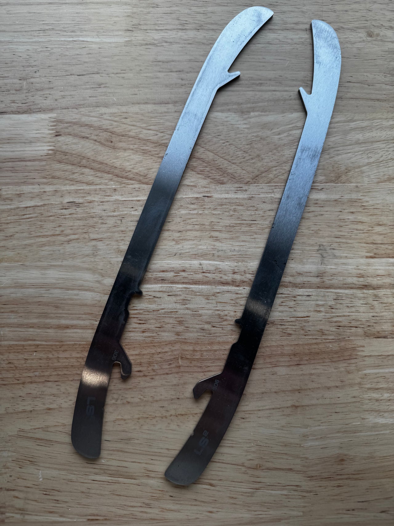 306mm Bauer LS2 NHL Pro Stock Used Steel (Blade/Runner)