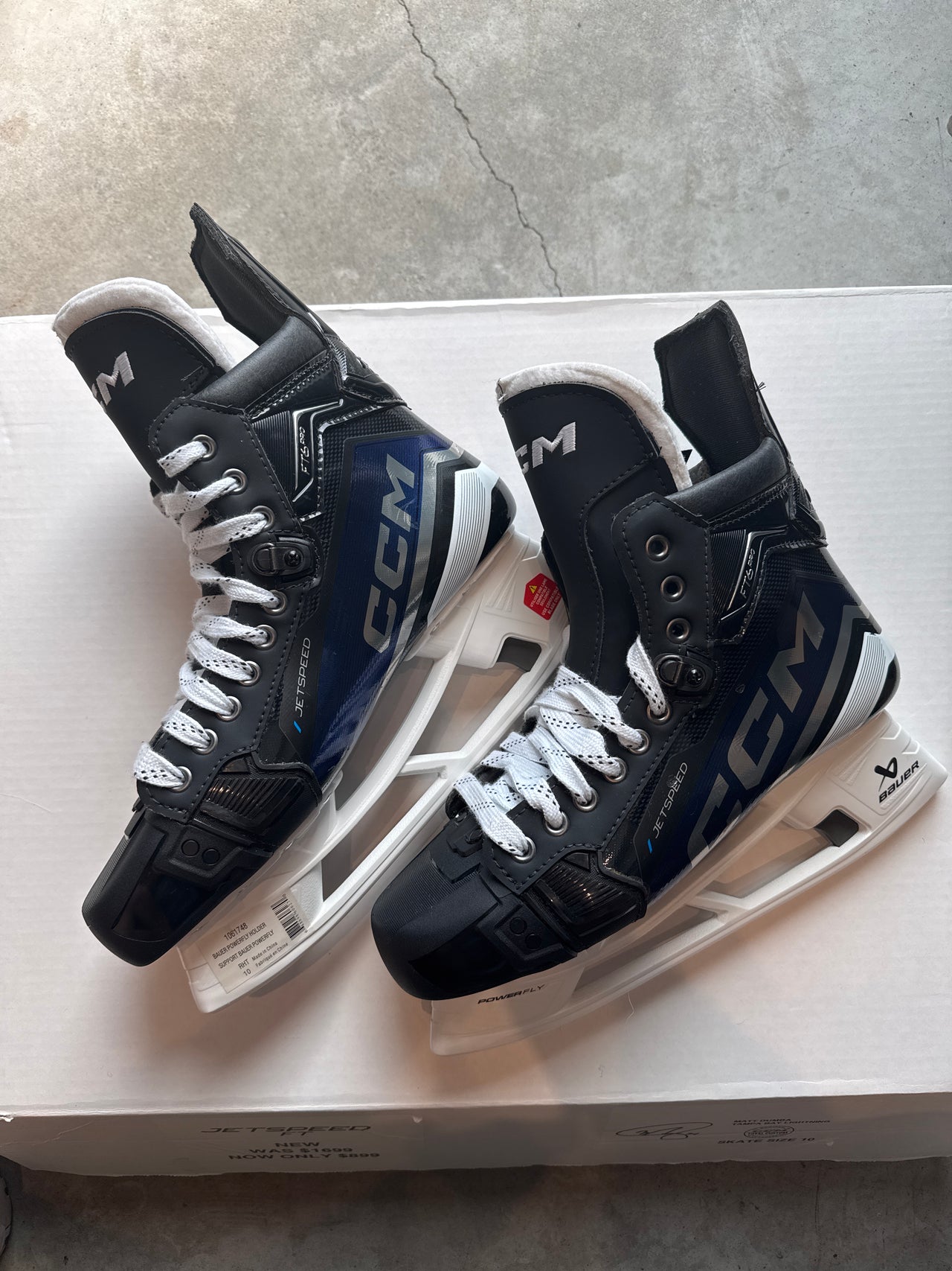 CCM FT6 Pro Skate New Size 10 Regular Width Matt Dumba NHL Pro Stock