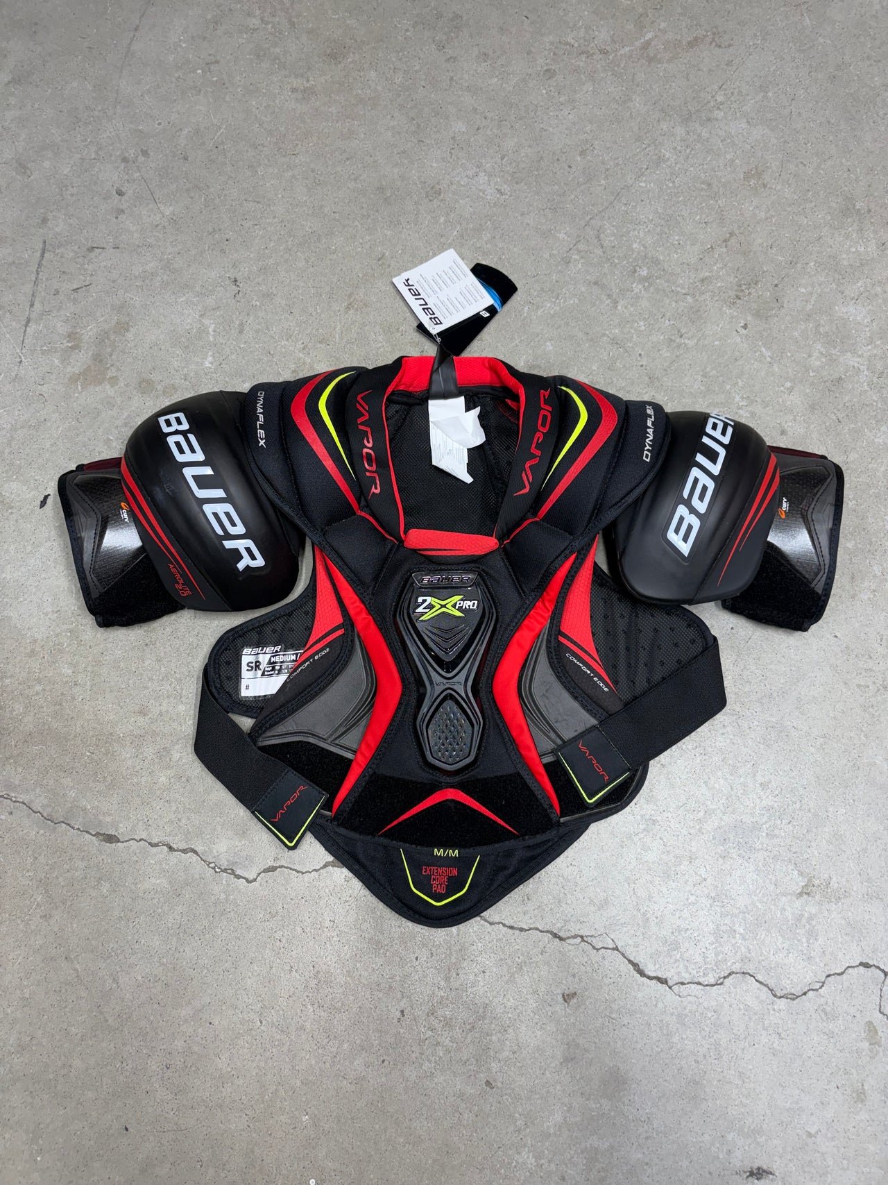 Senior Medium Bauer Vapor 2XPro Shoulder Pads (New) Pro Stock
