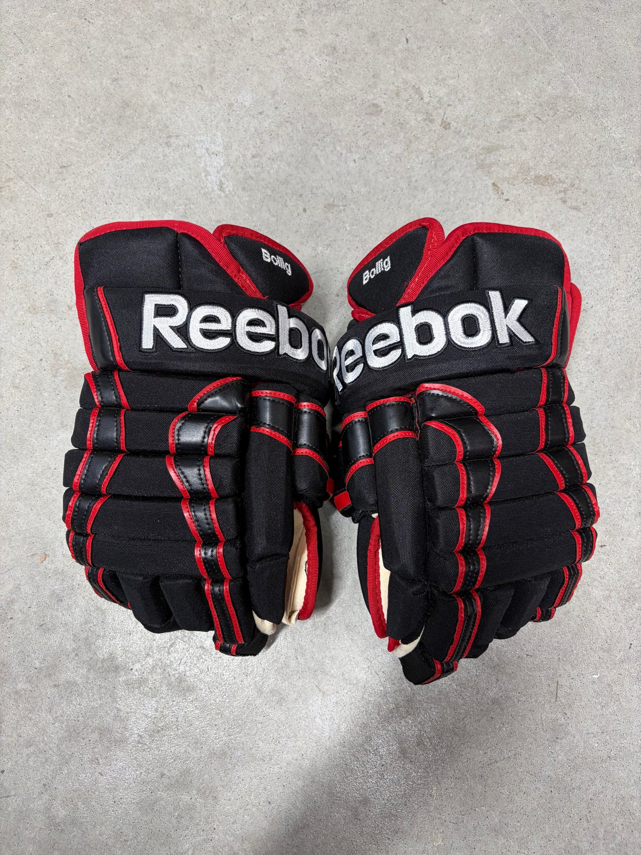 15” Reebok 852T Pro Hockey Gloves (New) Pro Stock