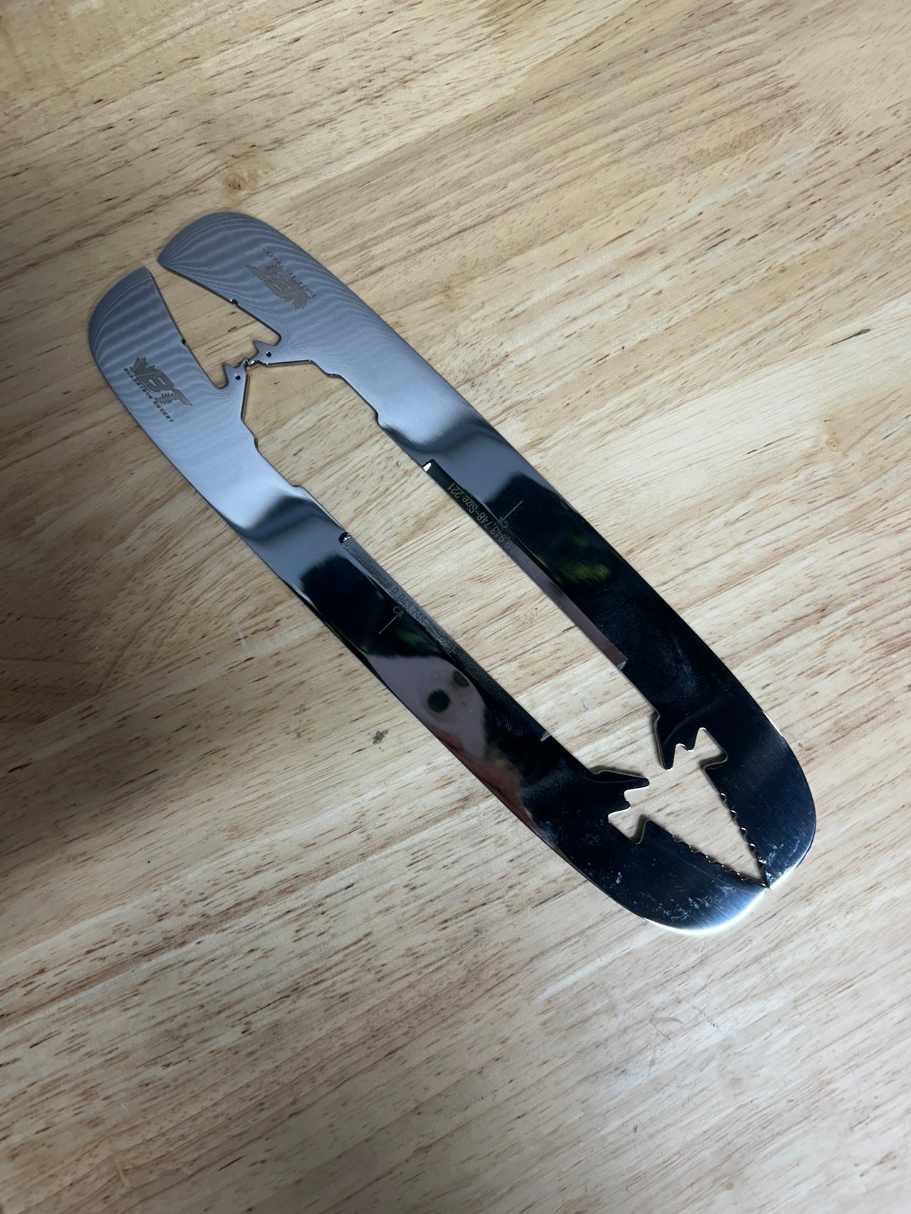 221 mm BladeTech (Fits CCM XS) Step Black Steel Equivalent PWHL Pro Stock
