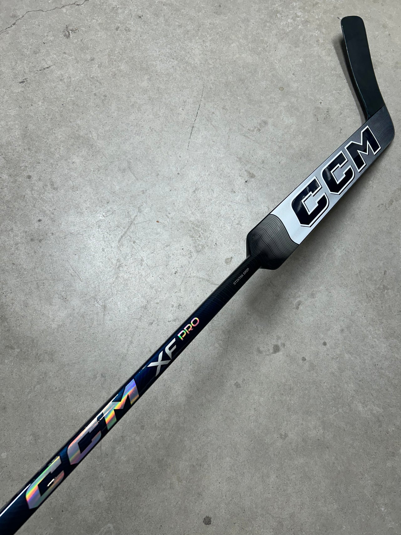 Left Hand 27” CCM Tacks XF Pro Goalie Stick (New) Pro Stock