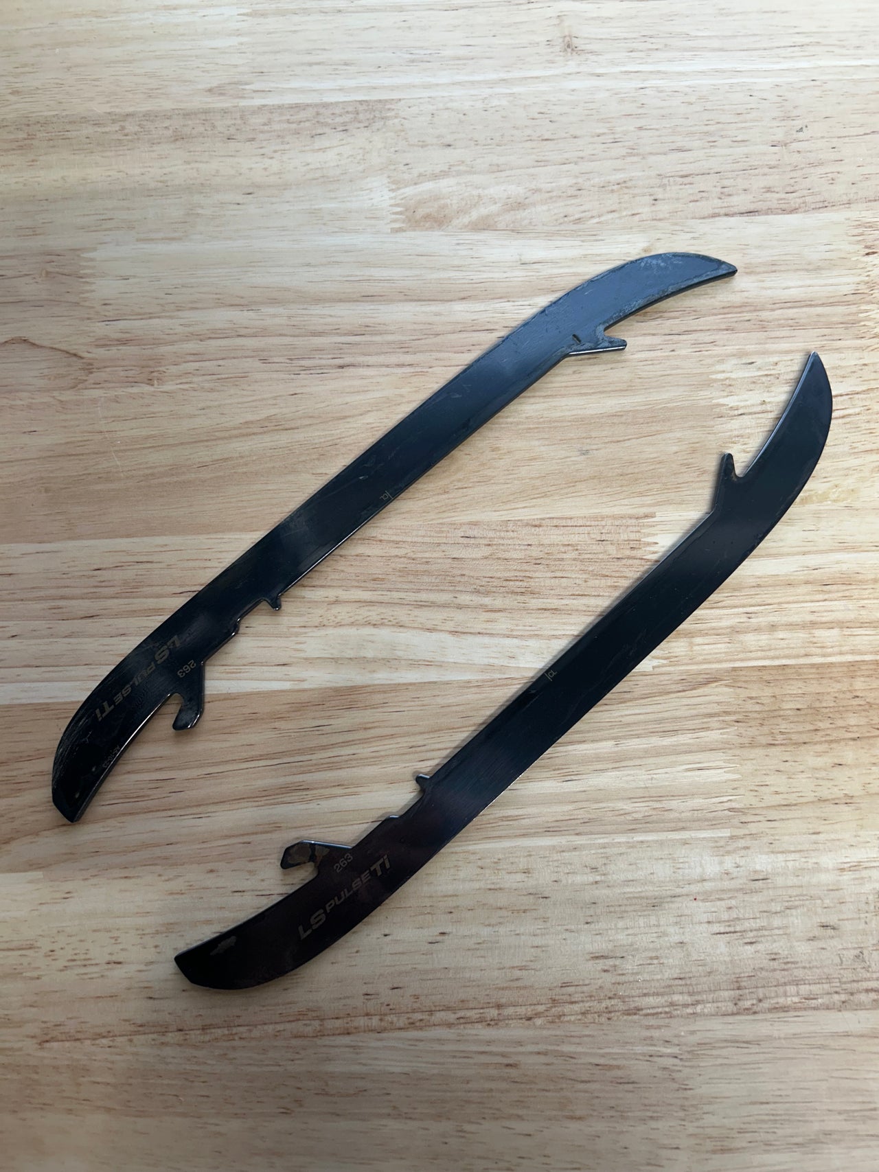 263mm Bauer LS Pulse TI Used NHL Pro Stock (Blade/Runner)