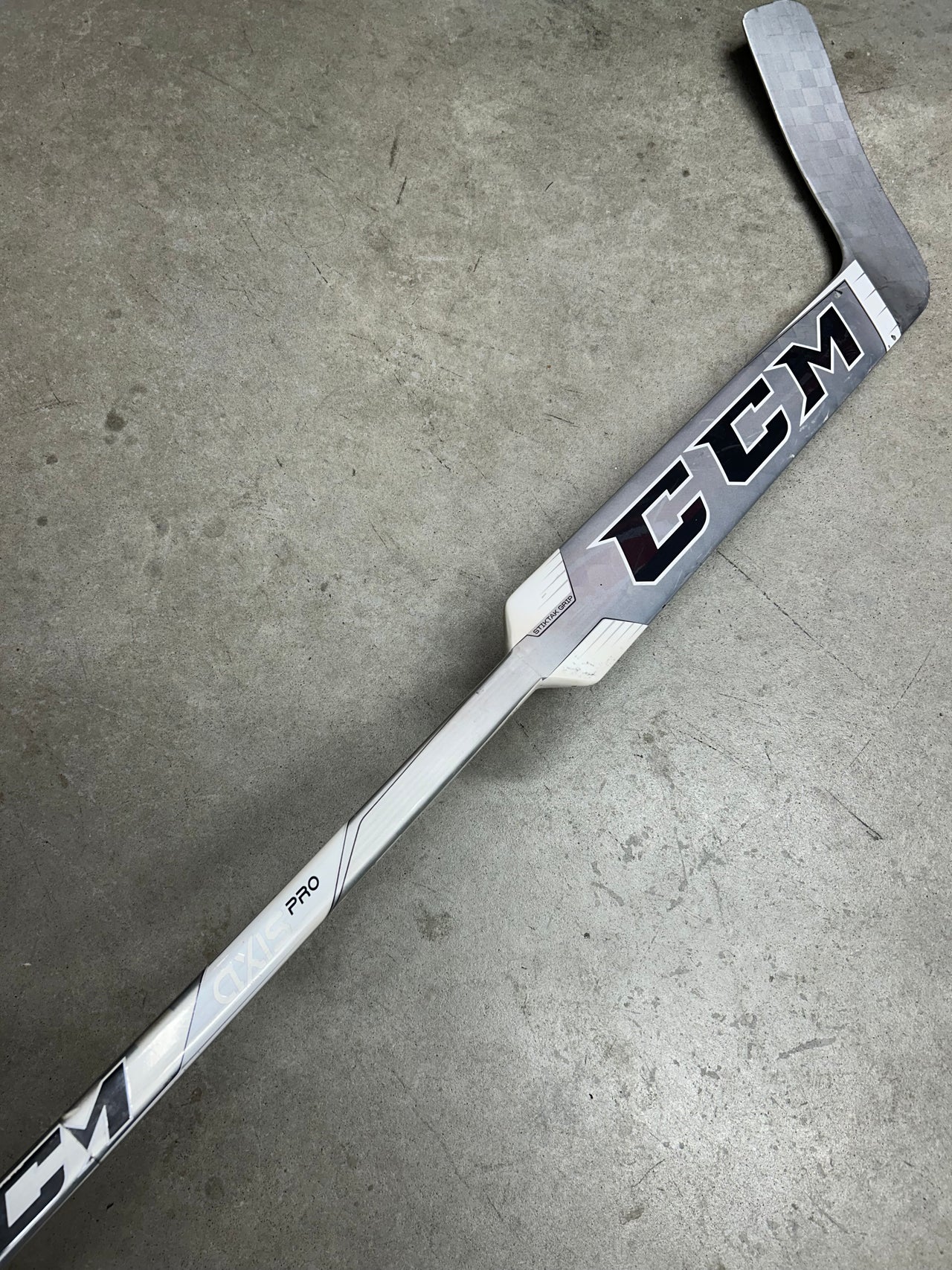 Left Hand 25” CCM Axis Pro Goalie Stick (Restored)
