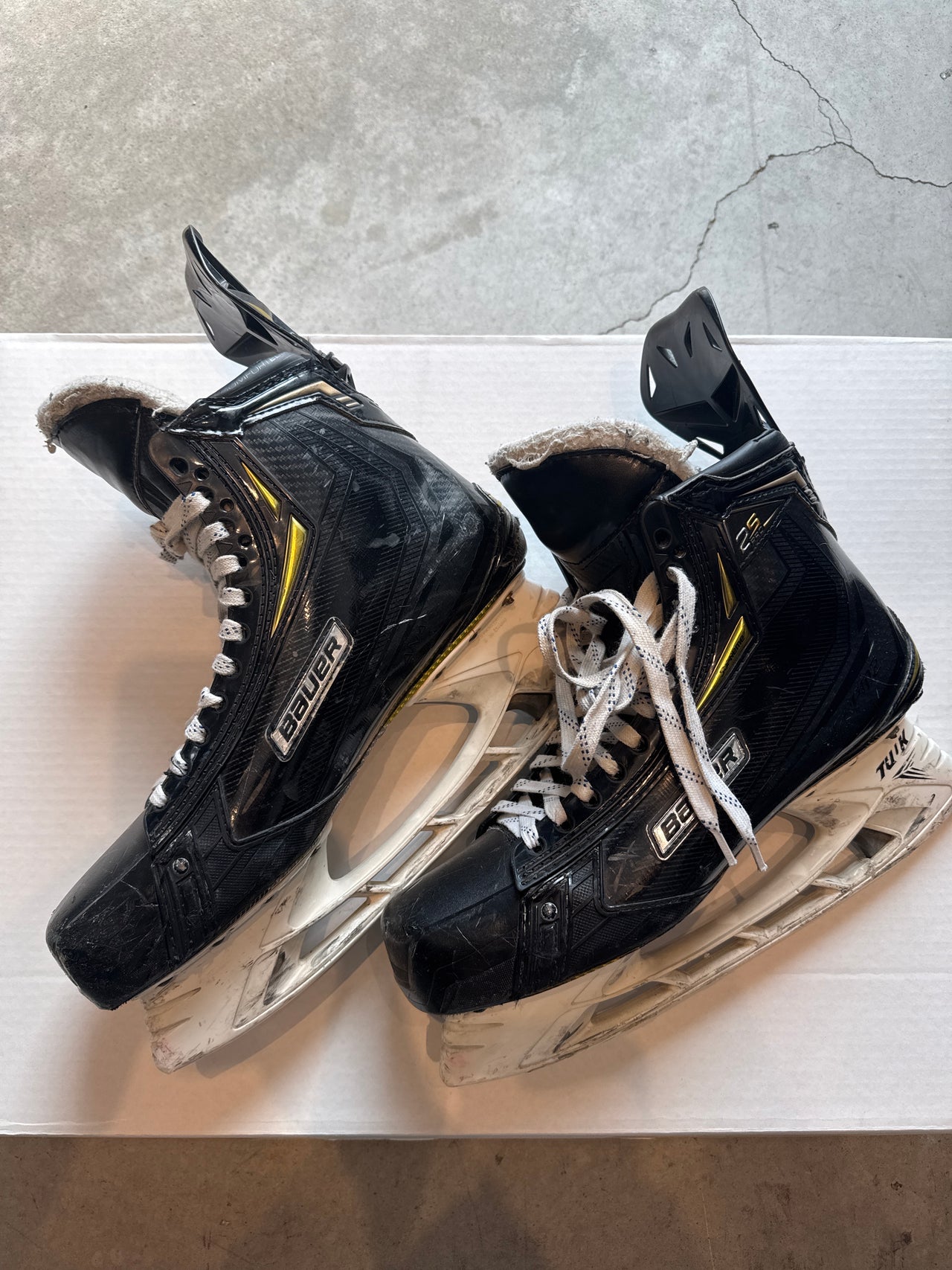 Bauer 2S Pro Skate Size 11.5 Used Regular Width NHL Pro Stock