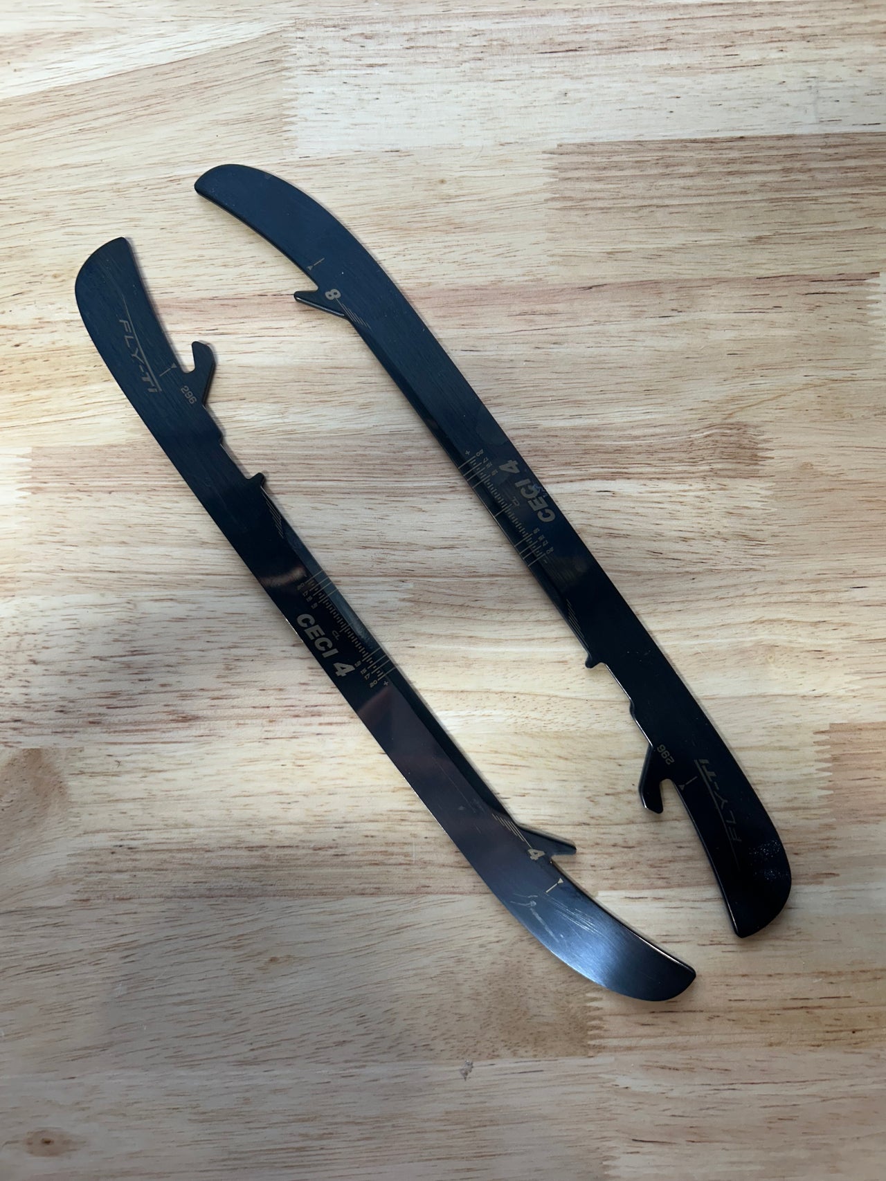 296mm Bauer FLY-TI Used (Like New) NHL Cody Ceci Pro Stock (Blade/Runner)