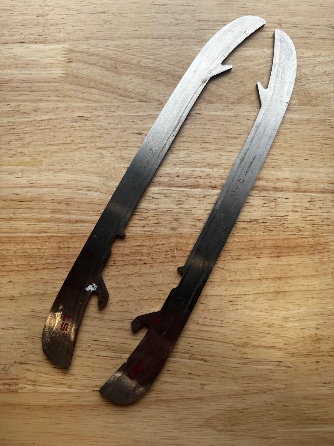 288mm Bauer LS3 NHL Pro Stock Used Steel (Blade/Runner)