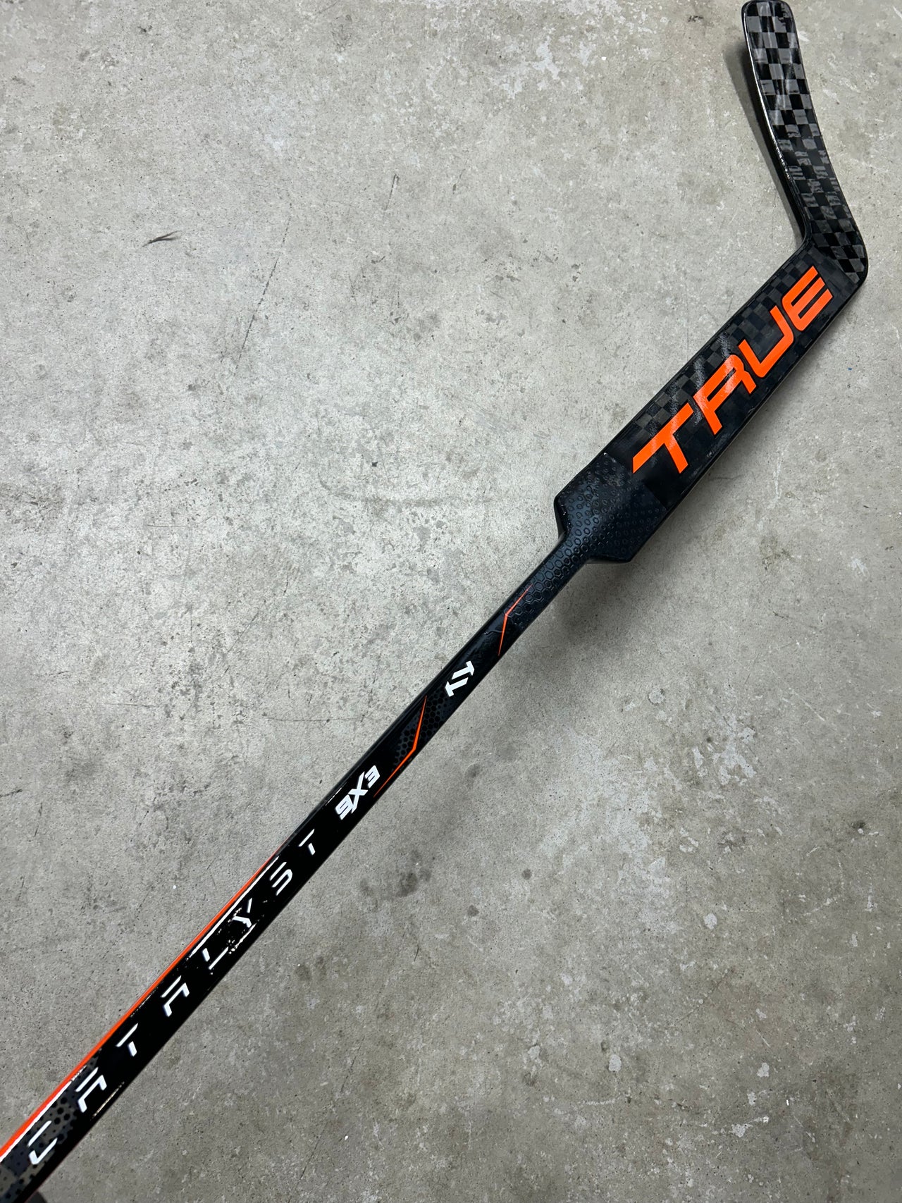 Left Hand 25” True 9X3 Catalyst Pro Stock Goalie Stick
