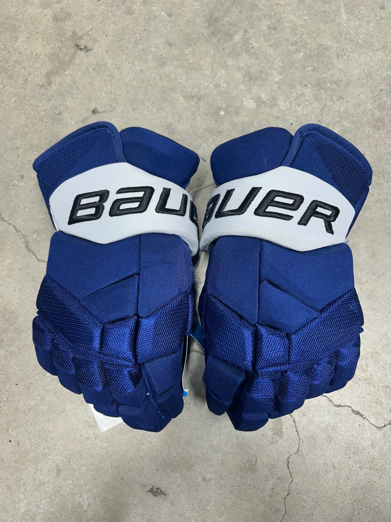 14” Bauer Supreme 2S Pro Gloves Toronto Maple Leafs Pro Stock (New)
