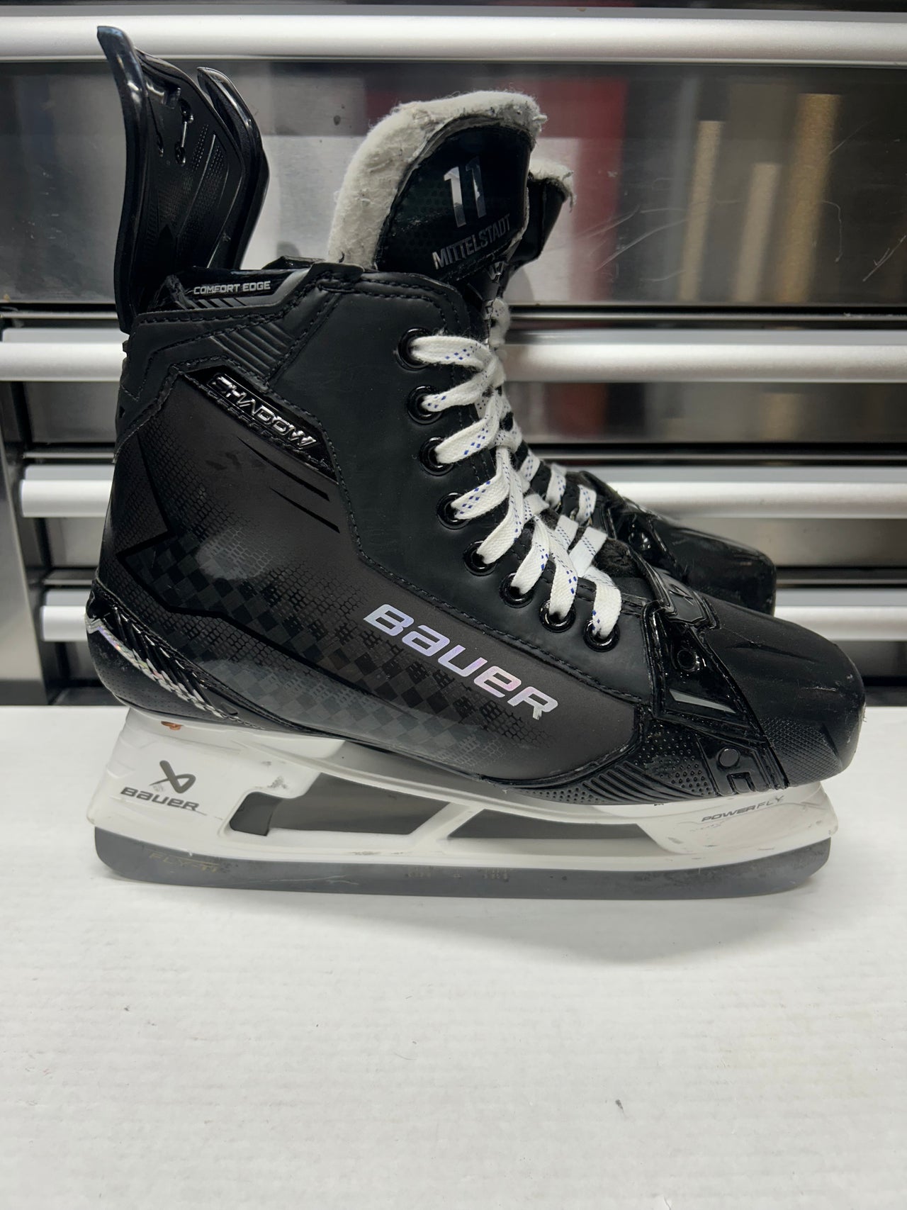 Bauer Shadow Skate Size 8.5 FIT 3 (Used) NHL Pro Stock