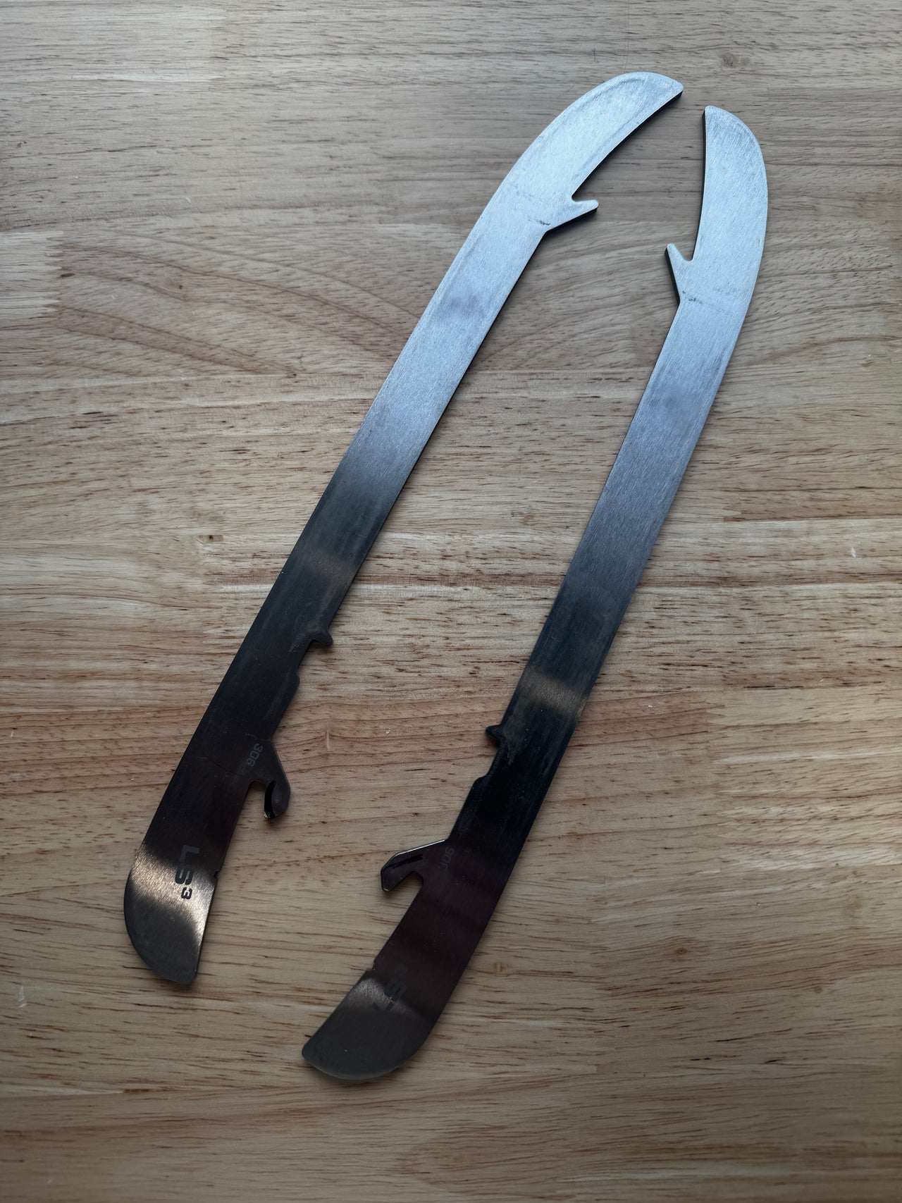 306mm Bauer LS3 NHL Pro Stock Used Steel (Blade/Runner)