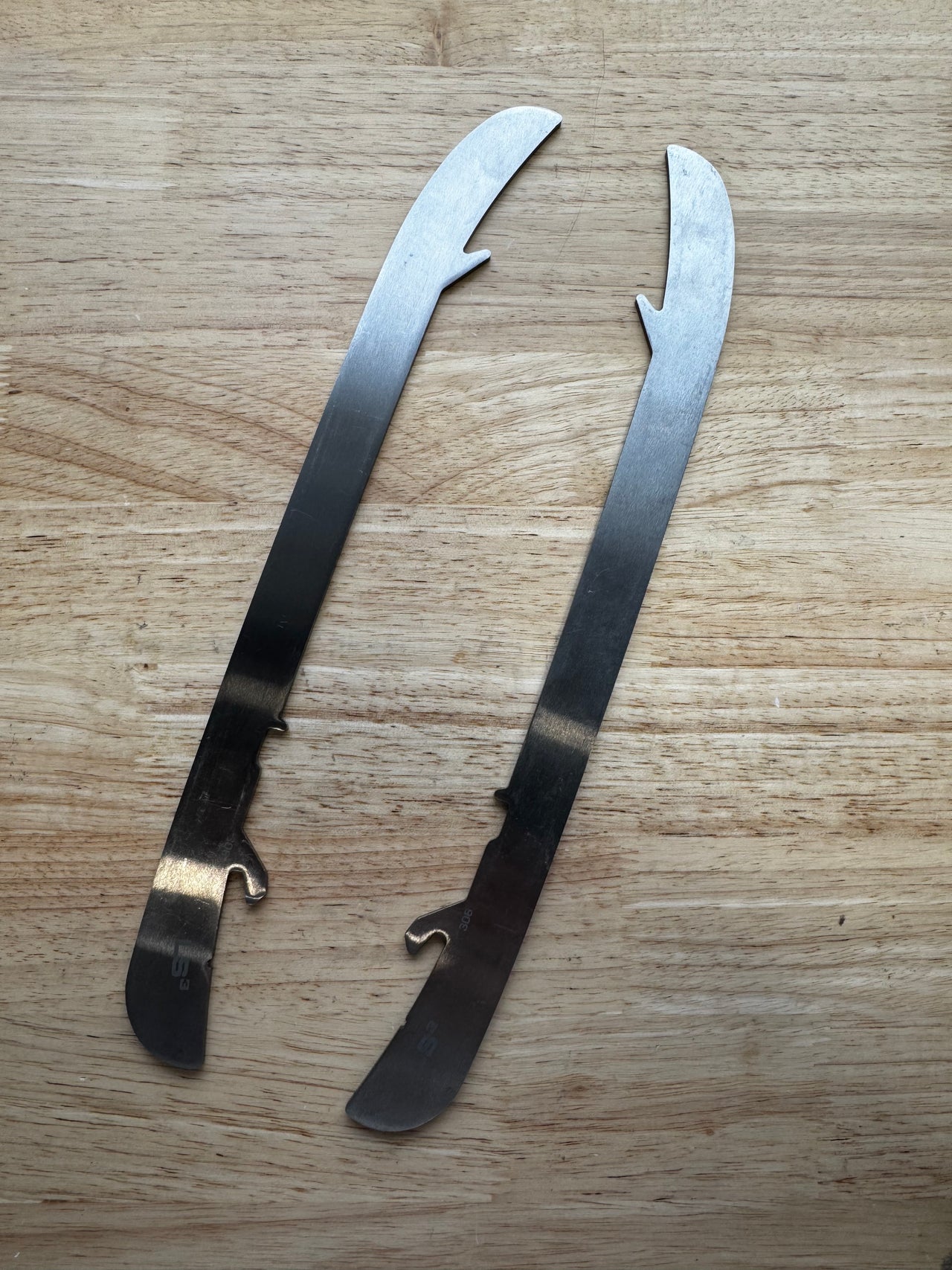 306mm Bauer LS3 NHL Pro Stock Used Steel (Blade/Runner)