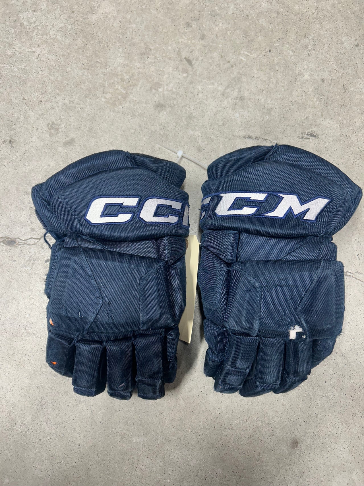 14” CCM HGQL QMJHL Pro Stock Hockey Gloves (Used)
