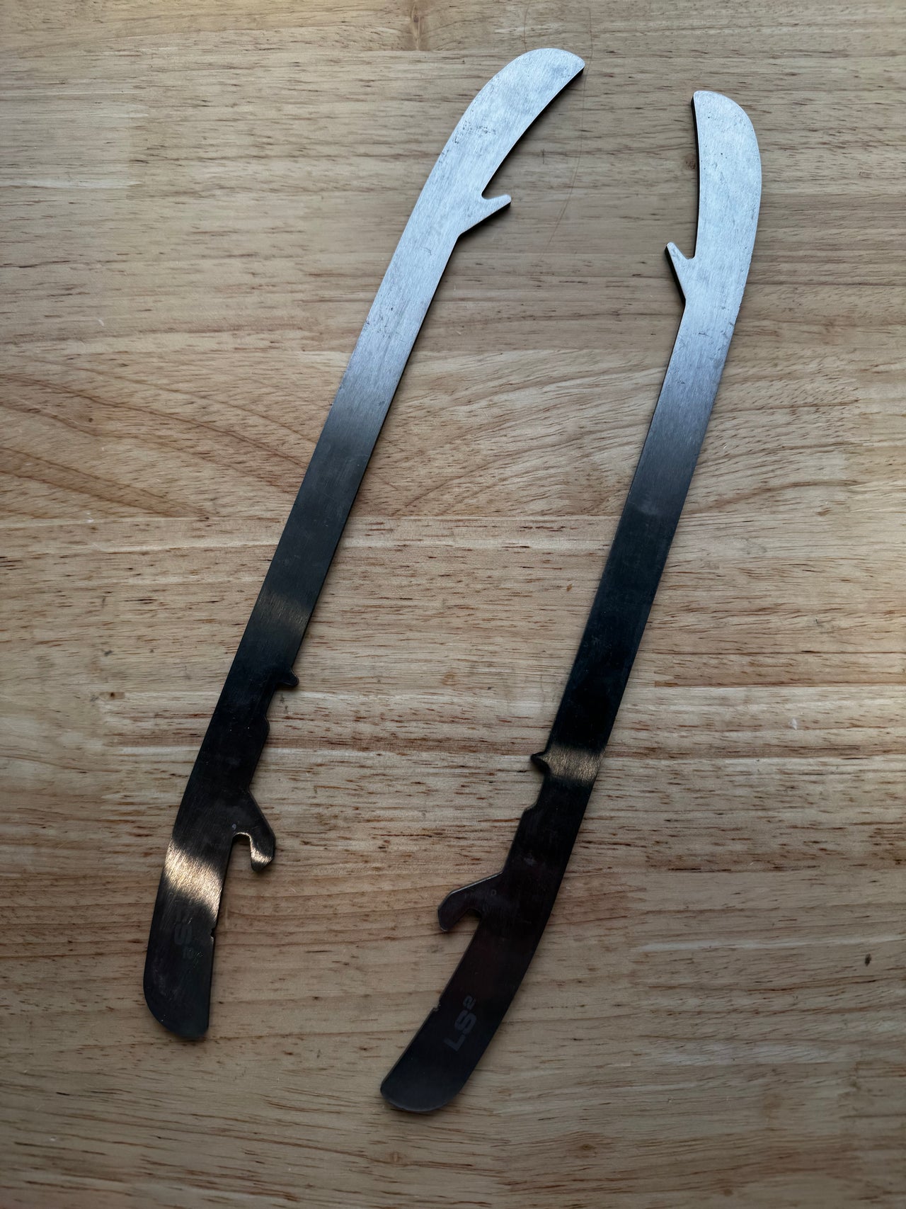 296mm Bauer LS2 NHL Pro Stock Used Steel (Blade/Runner)