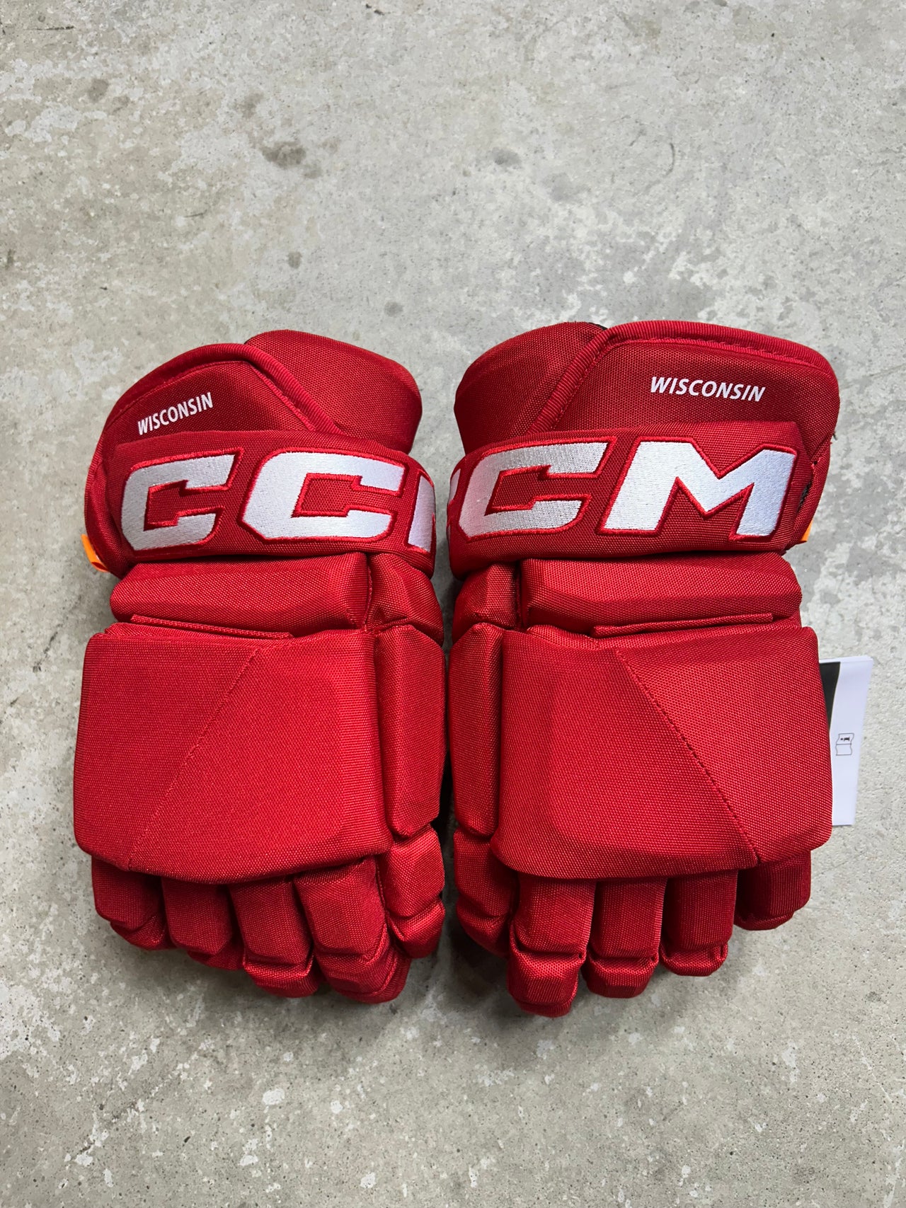 14” CCM Pro Stock NCAA Hockey Gloves (New)