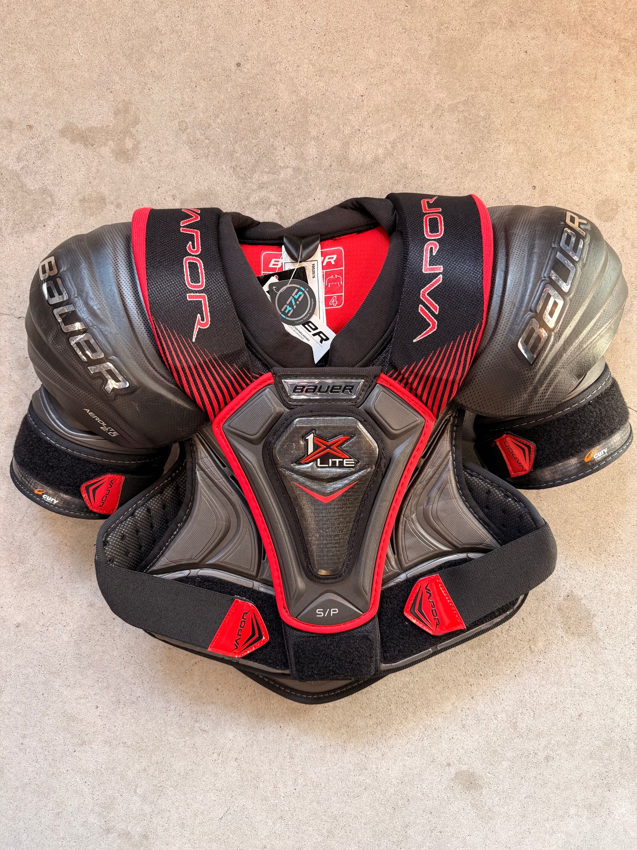 Bauer 1X Lite Pro Stock Shoulder Pads Sr Small New